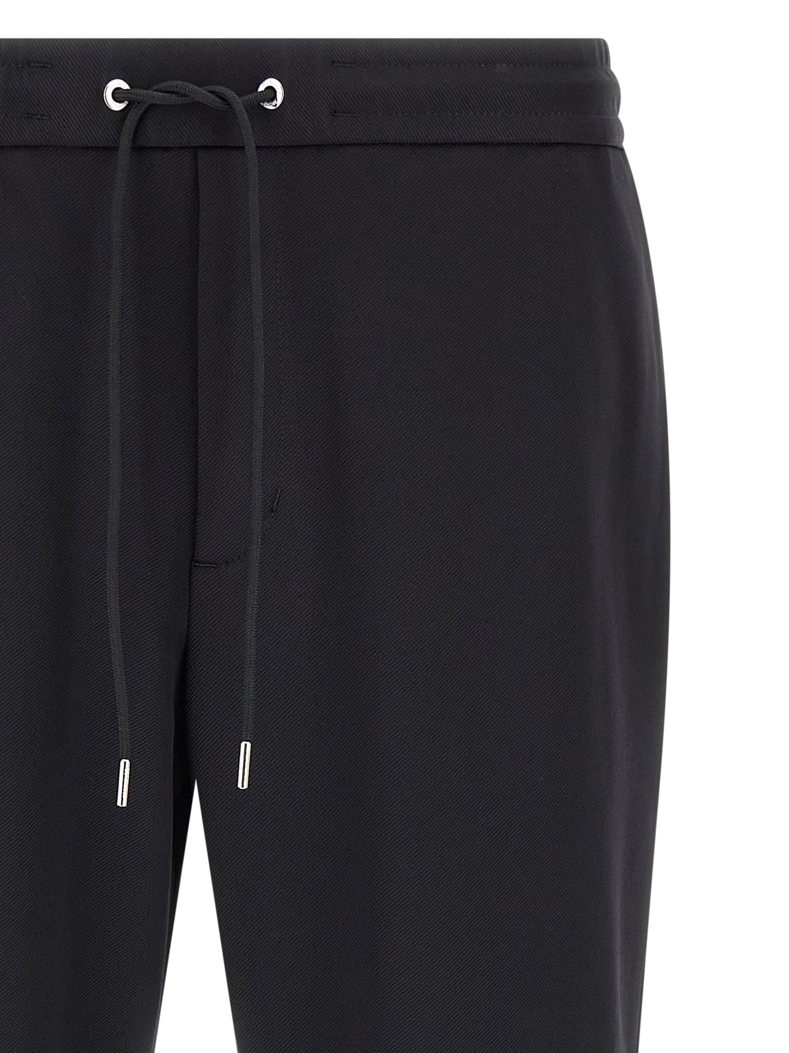 Moncler Schwarze Polyamid-Jogginghose (Trainingshose)