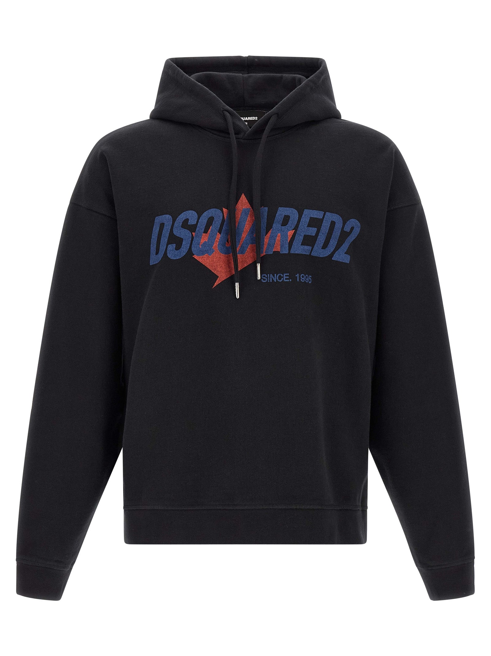 Dsquared² Schwarzer Baumwoll-Sweatshirt