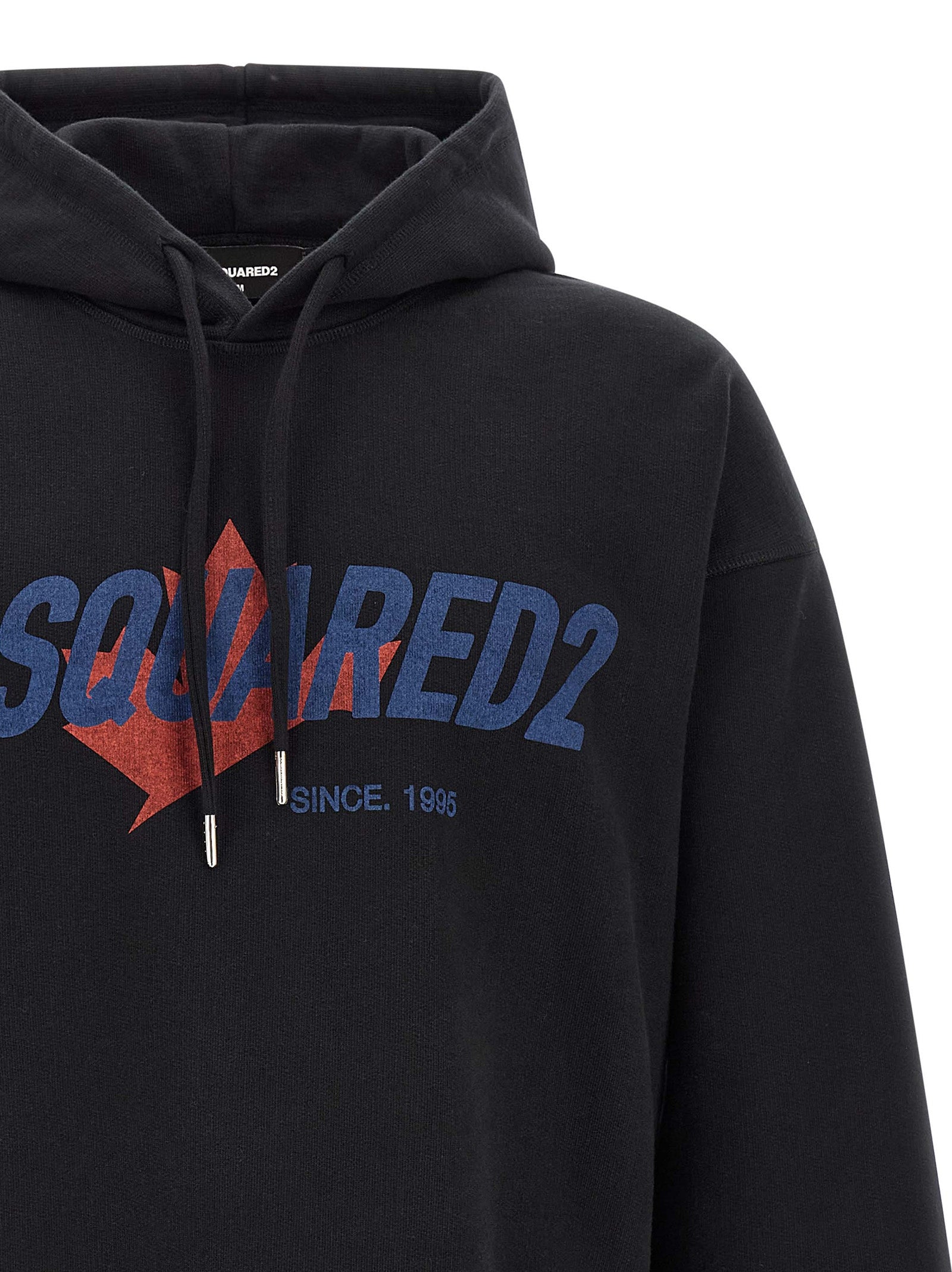 Dsquared² Schwarzer Baumwoll-Sweatshirt