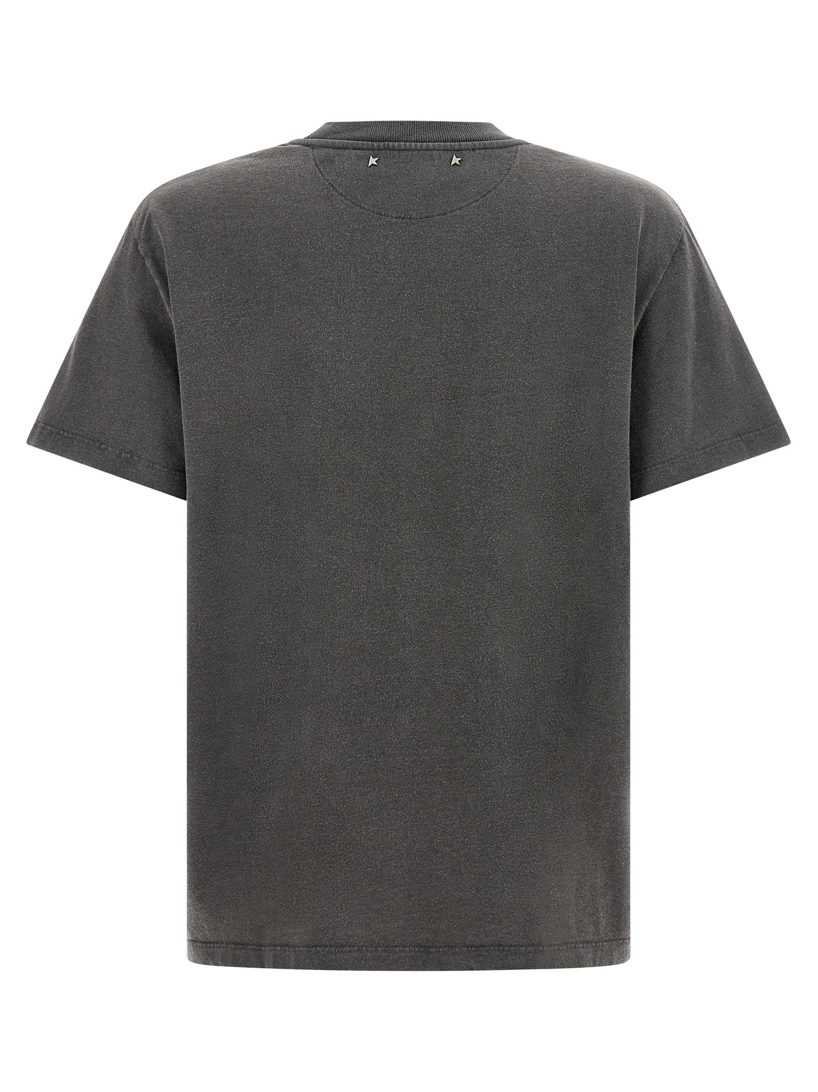 Golden Goose Graues Baumwoll-T-Shirt