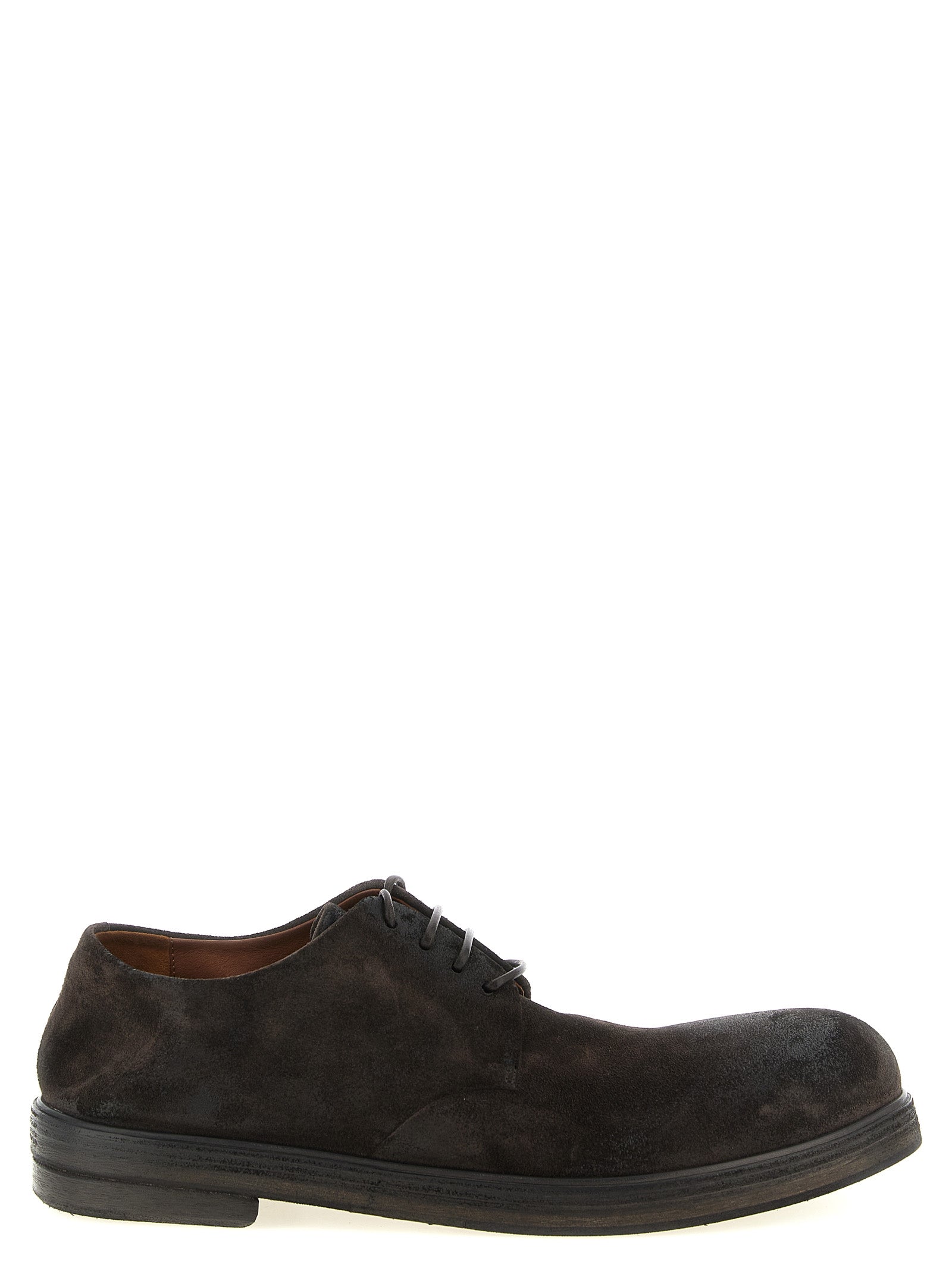 Marsell Braune Kalbsleder Oxford- und Derby-Schuhe