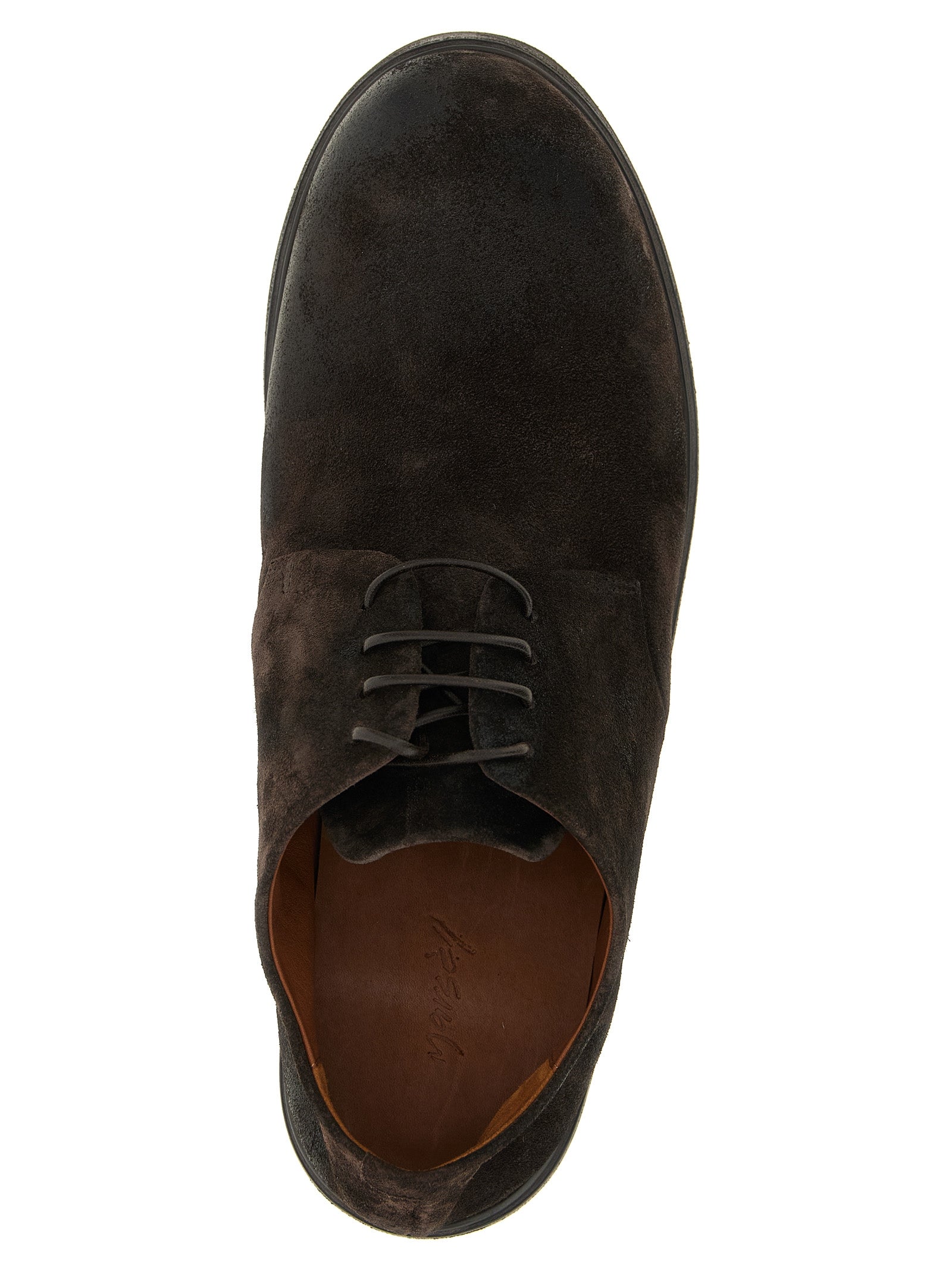 Marsell Braune Kalbsleder Oxford- und Derby-Schuhe