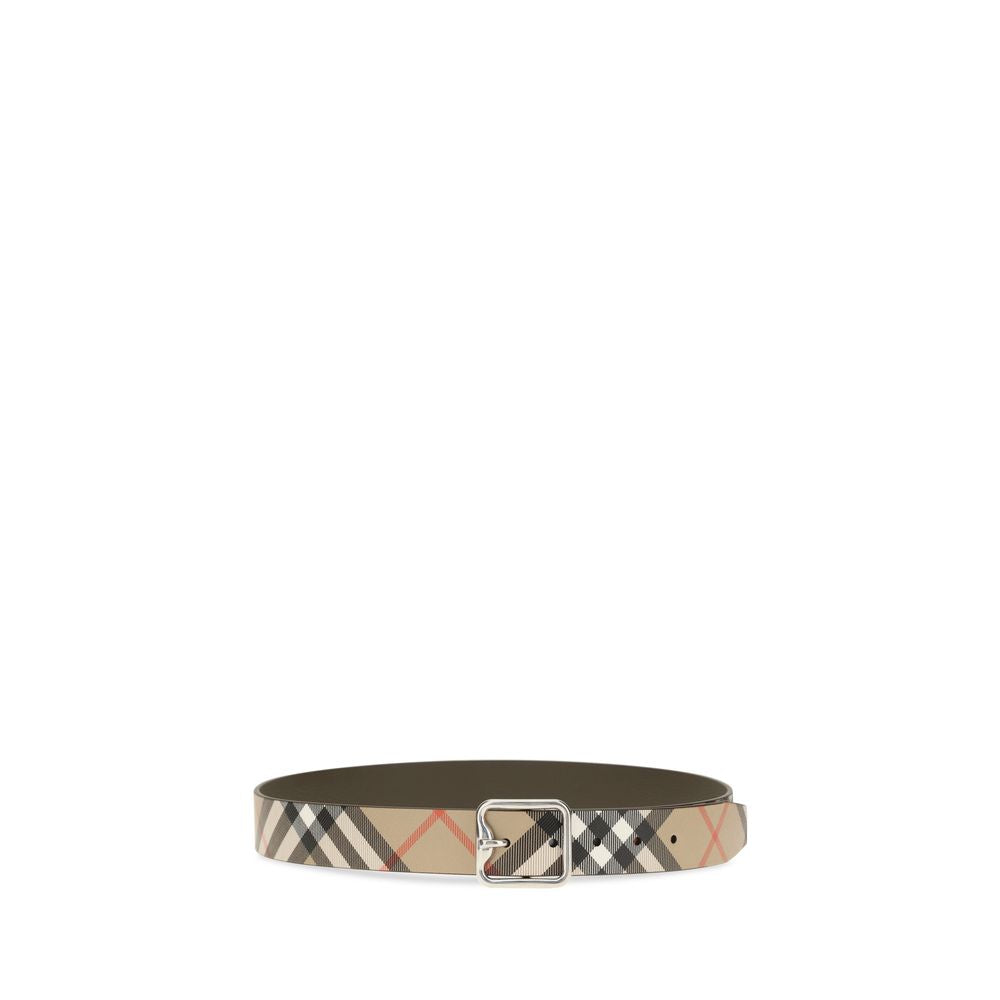 Burberry Beige Kalbsleder Bos Taurus Regular Gürtel