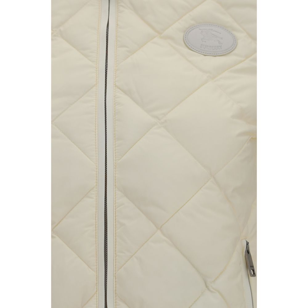Burberry Beige Polyamid-Strickjacke