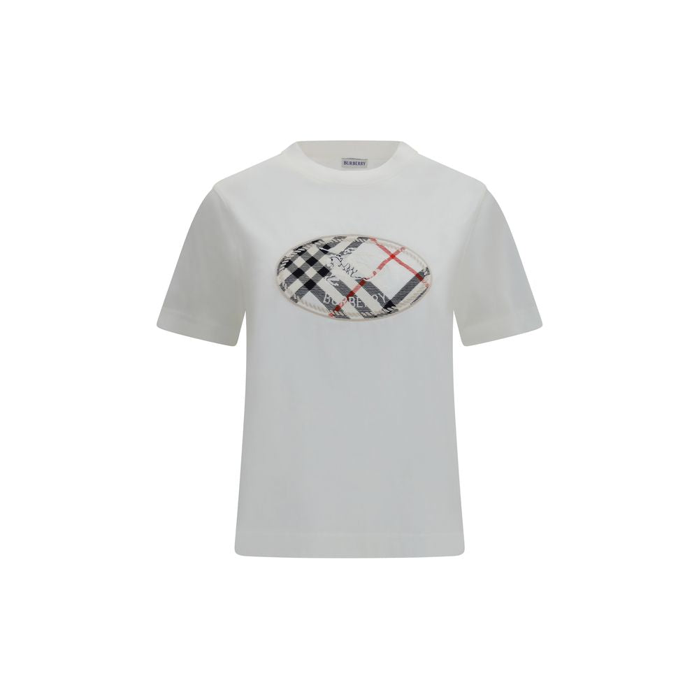 Burberry Weißes Baumwoll-T-Shirt