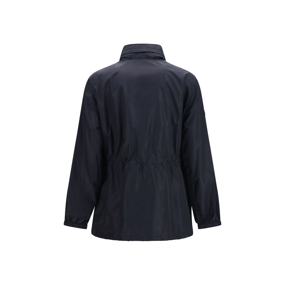 Burberry Schwarzer Parka aus Polyamid