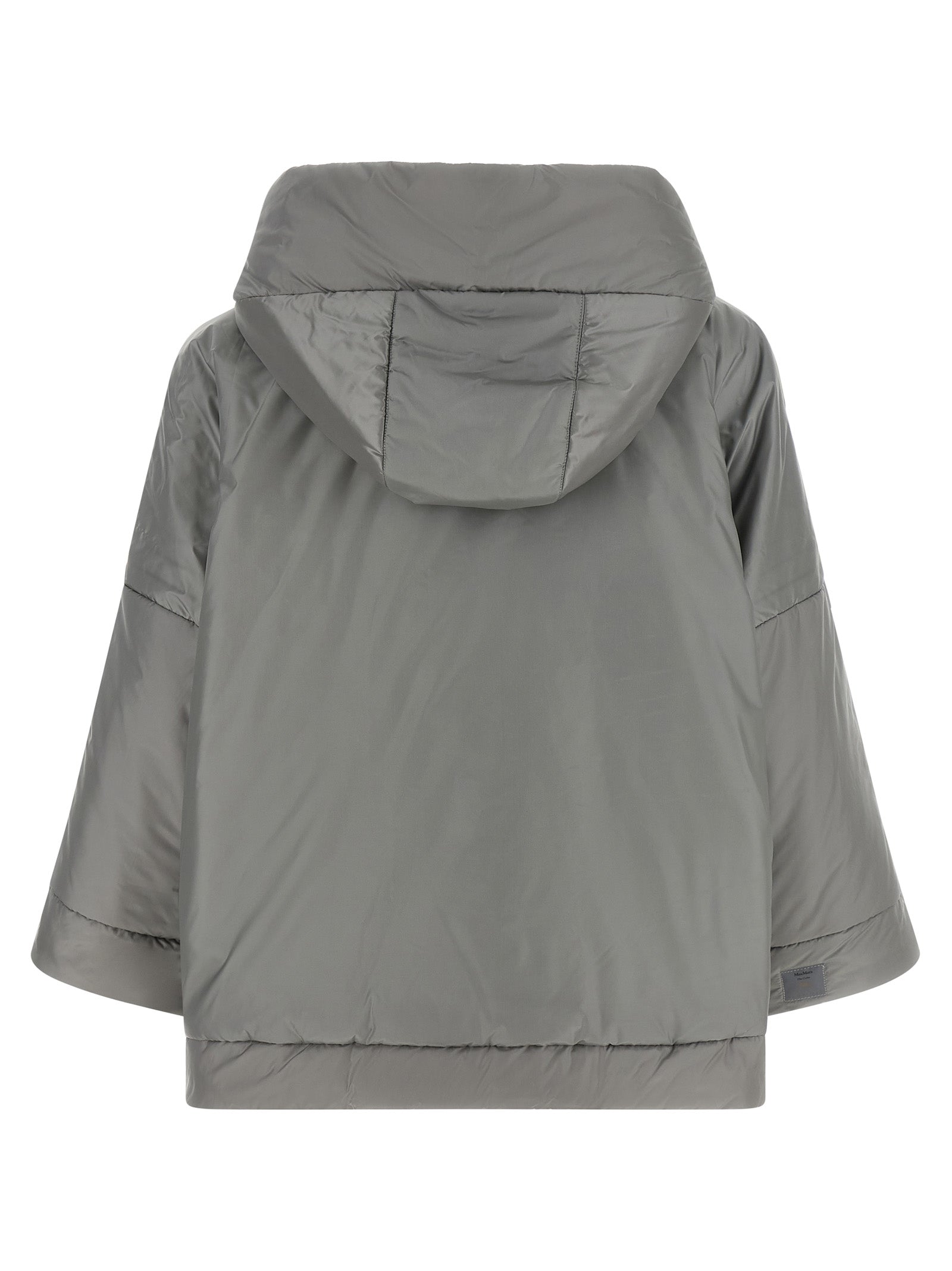 Max Mara Graue Shell-Jacke aus Polyester