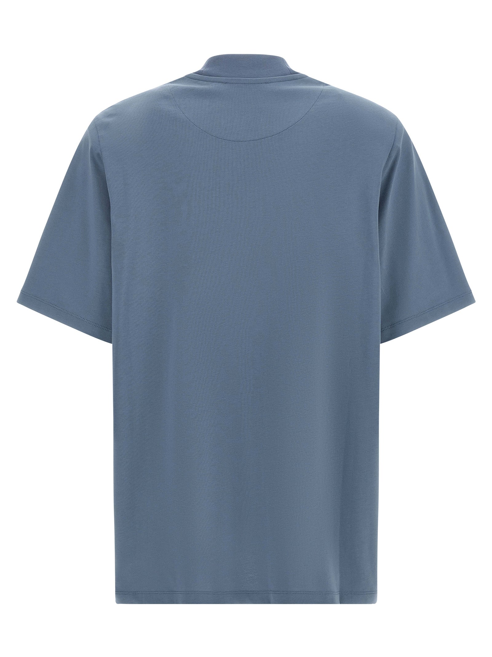 The Attico Blaues Baumwoll-T-Shirt