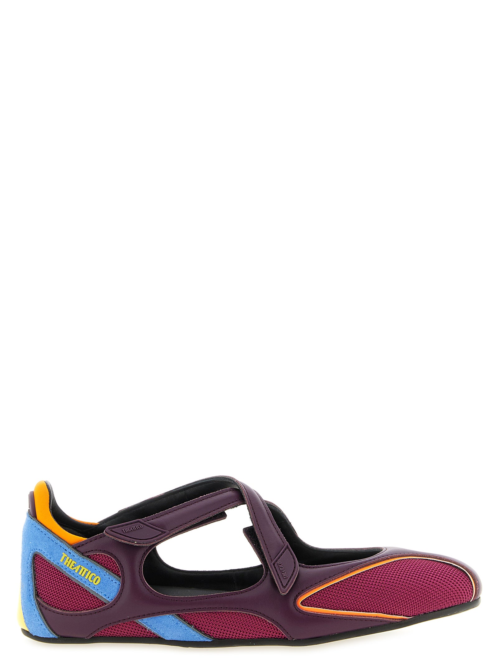 The Attico Mehrfarbige Ballerinas aus Polyethylen