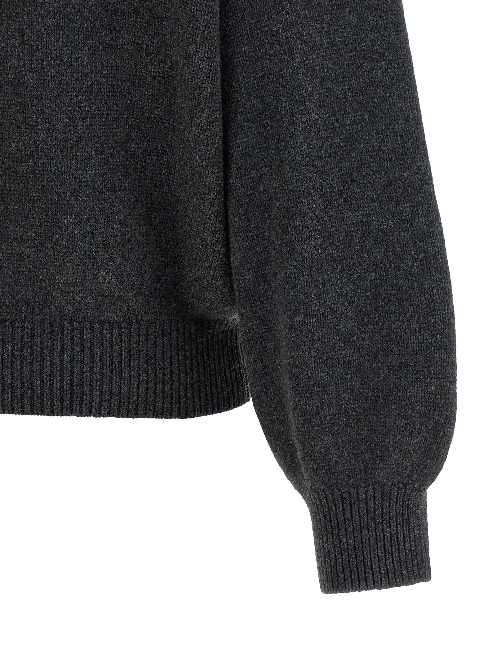 Khaite Grauer Kaschmir-Strickjacke