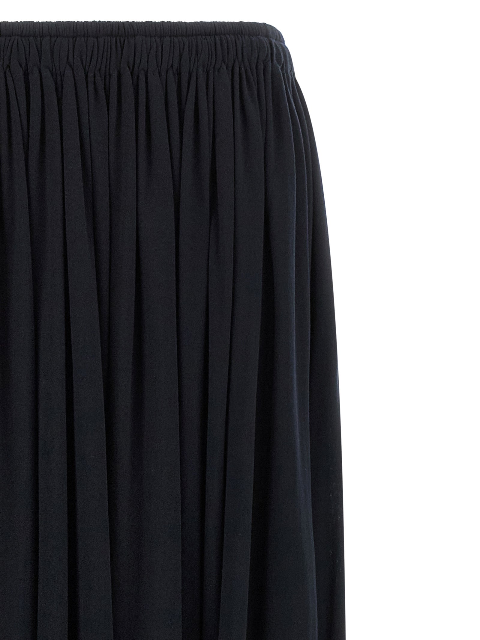 Max Mara Blaue Lyocell-Minirock