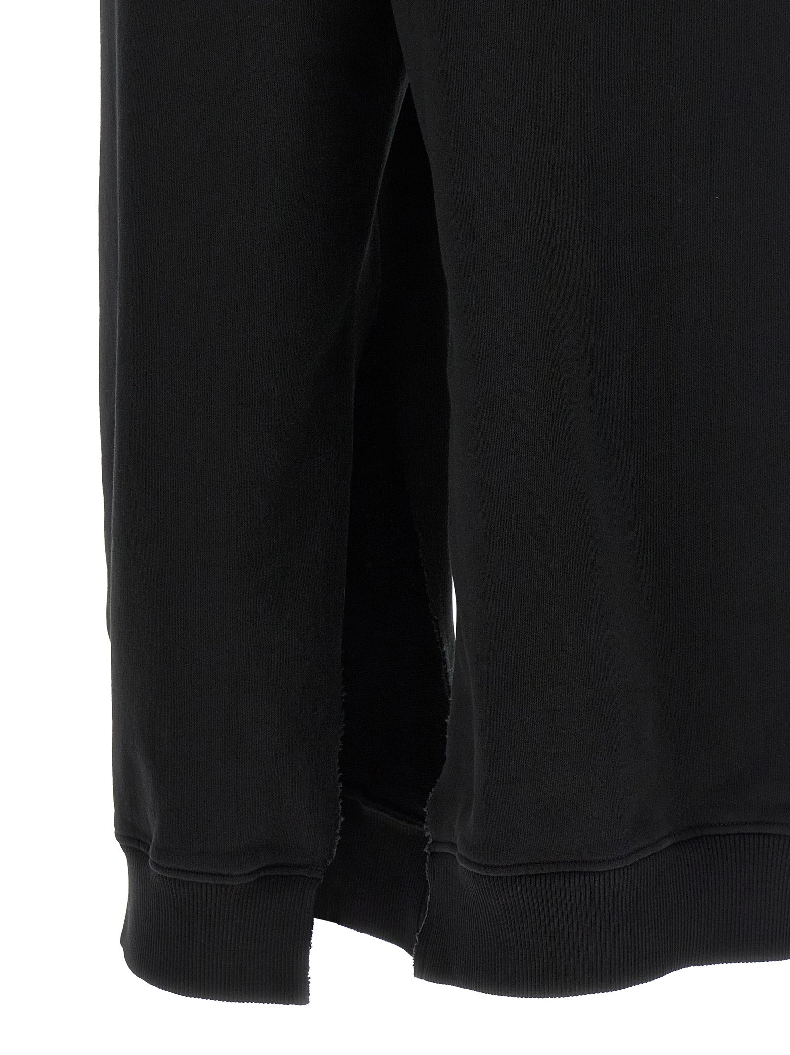 MM6 Maison Margiela Schwarze Baumwoll-Jogginghose (Trainingshose)
