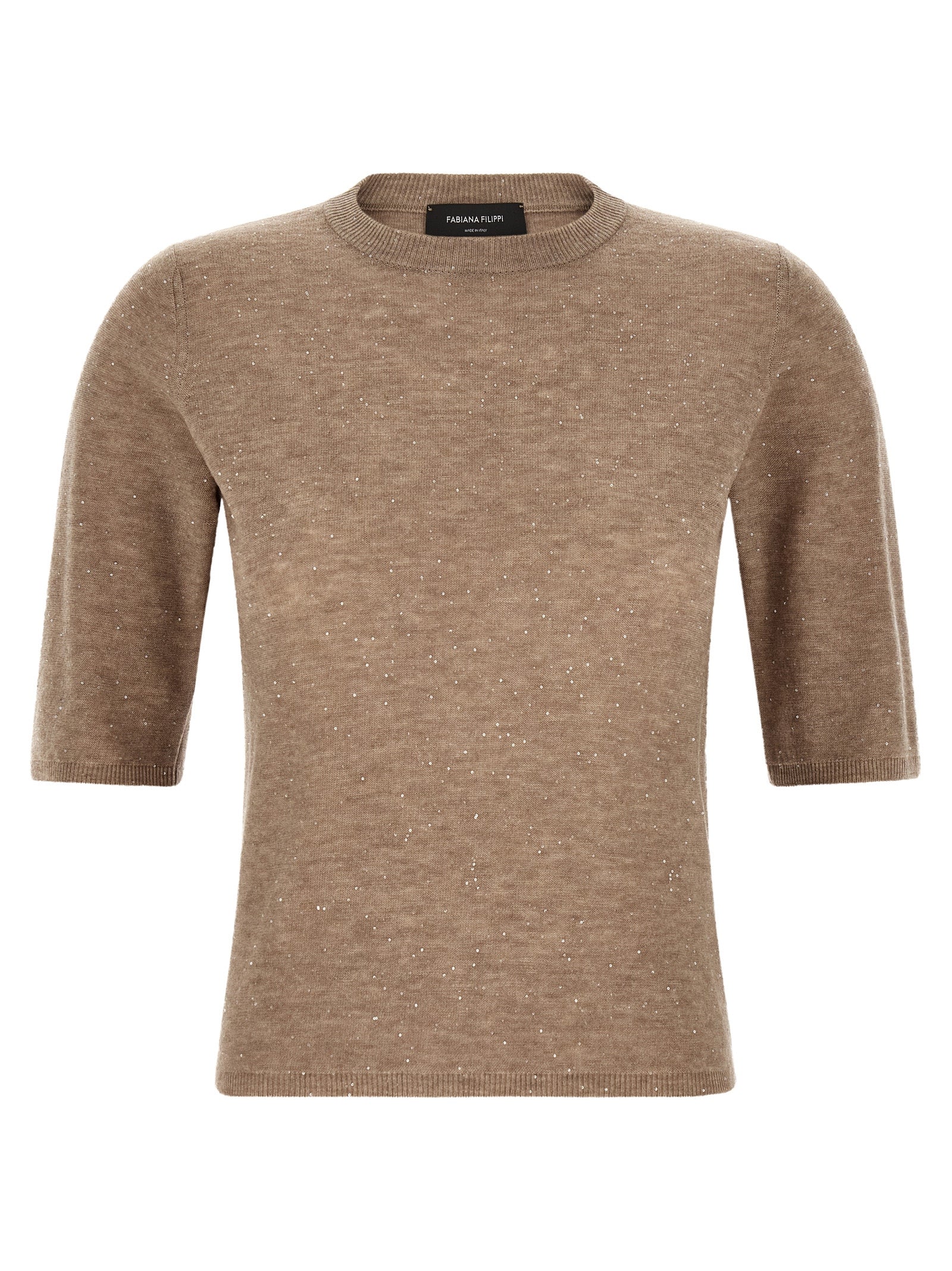 Fabiana Filippi Beige Woll-T-Shirt