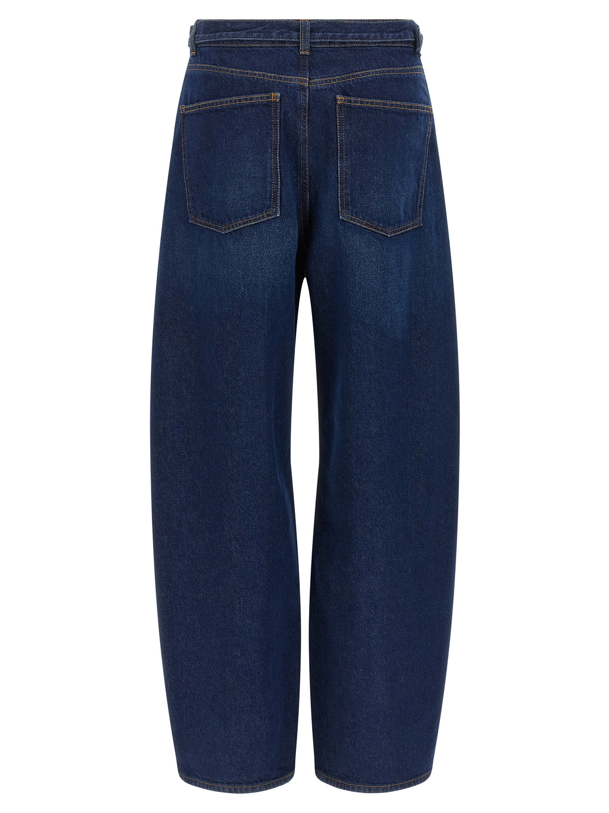 Twinset Blaue High-Waist Jeans aus Baumwolle