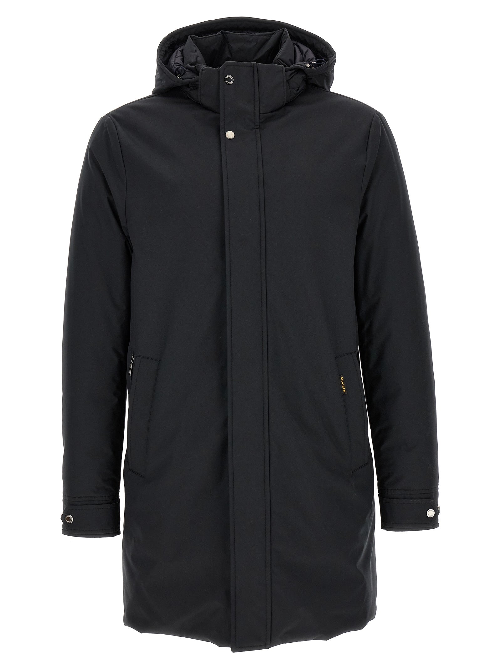 MooRER Blauer Wollparka