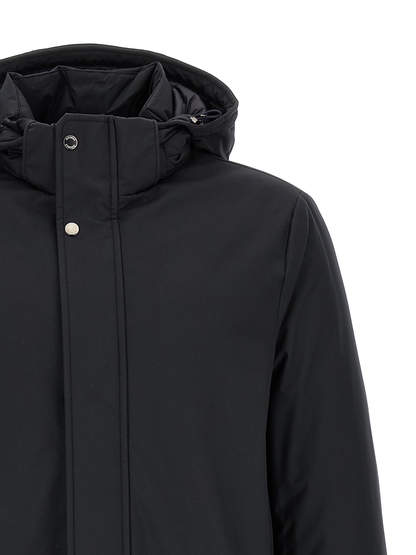 MooRER Blauer Wollparka