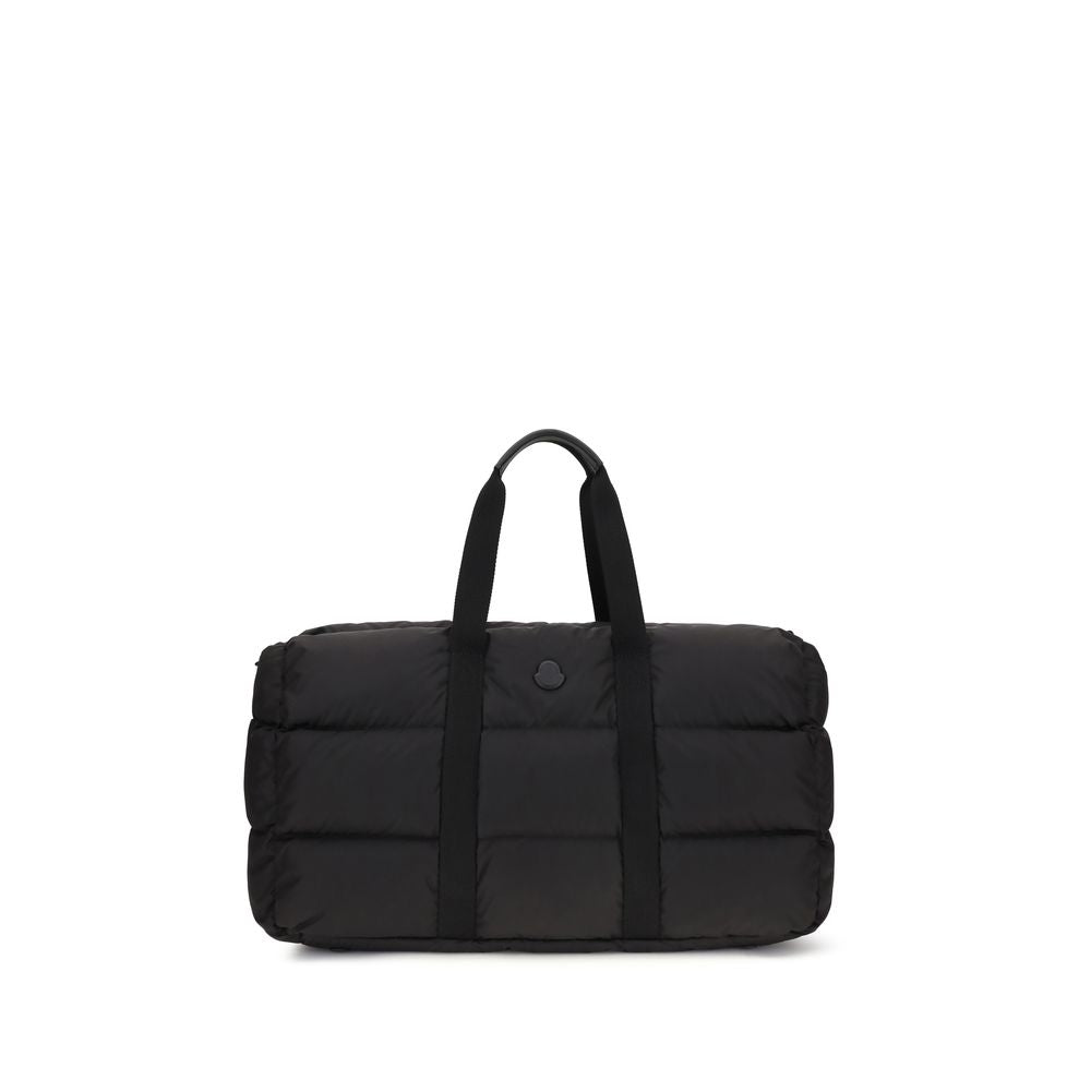 Moncler Schwarze Schultertasche aus Polyester