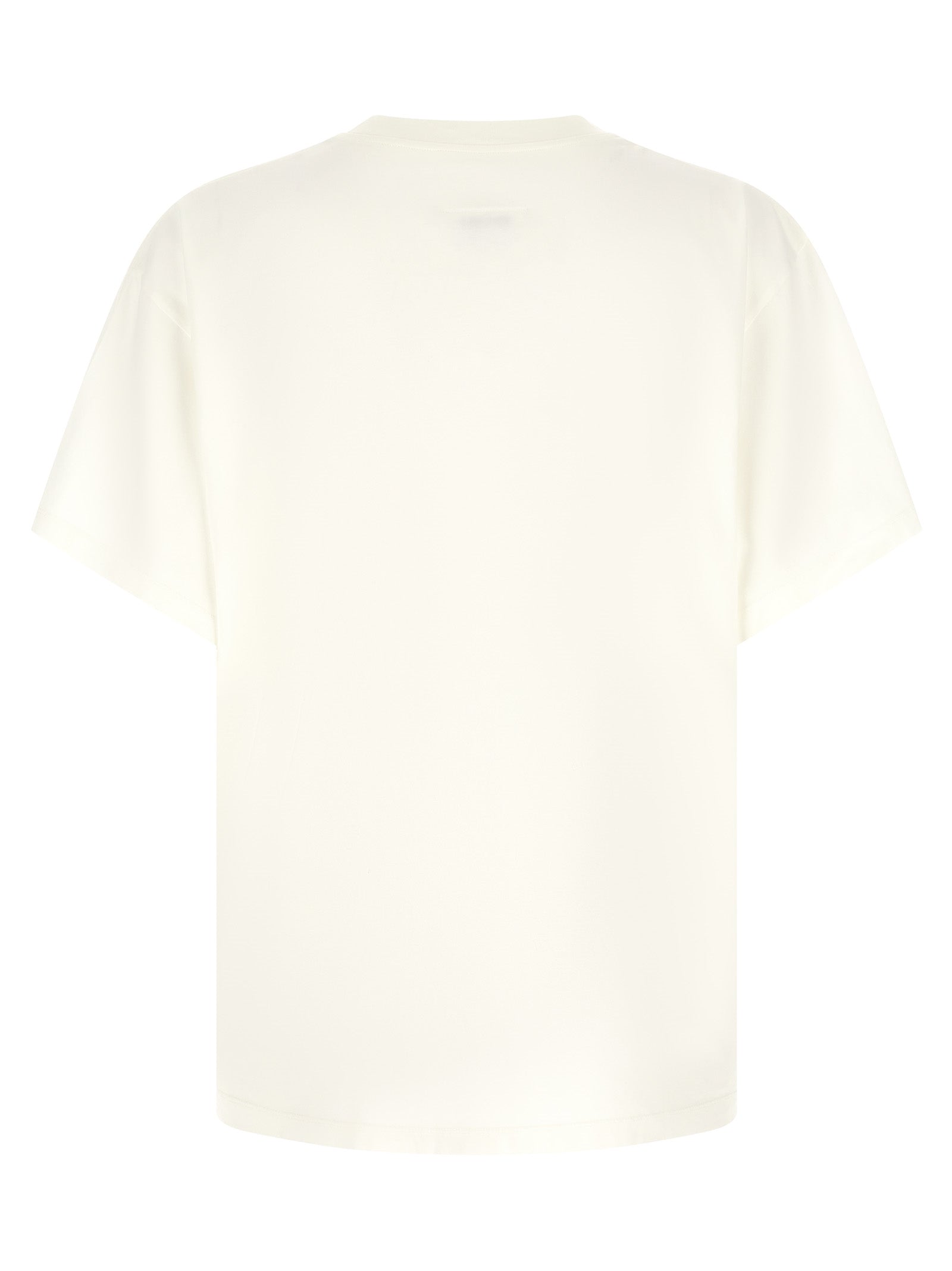 MM6 Maison Margiela Weißes Baumwoll-T-Shirt
