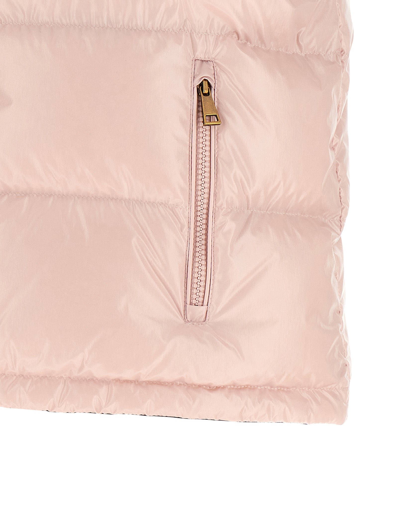 Moncler Ärmellose Weste aus mehrfarbigem Polyamid