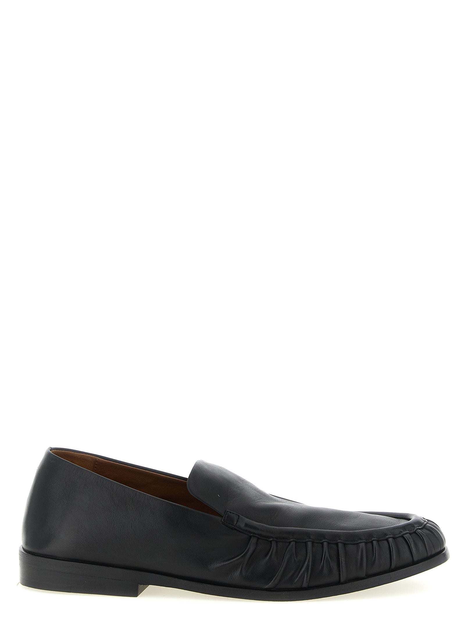 Marsell Schwarze Loafer aus Kalbsleder zum Hineinschlüpfen