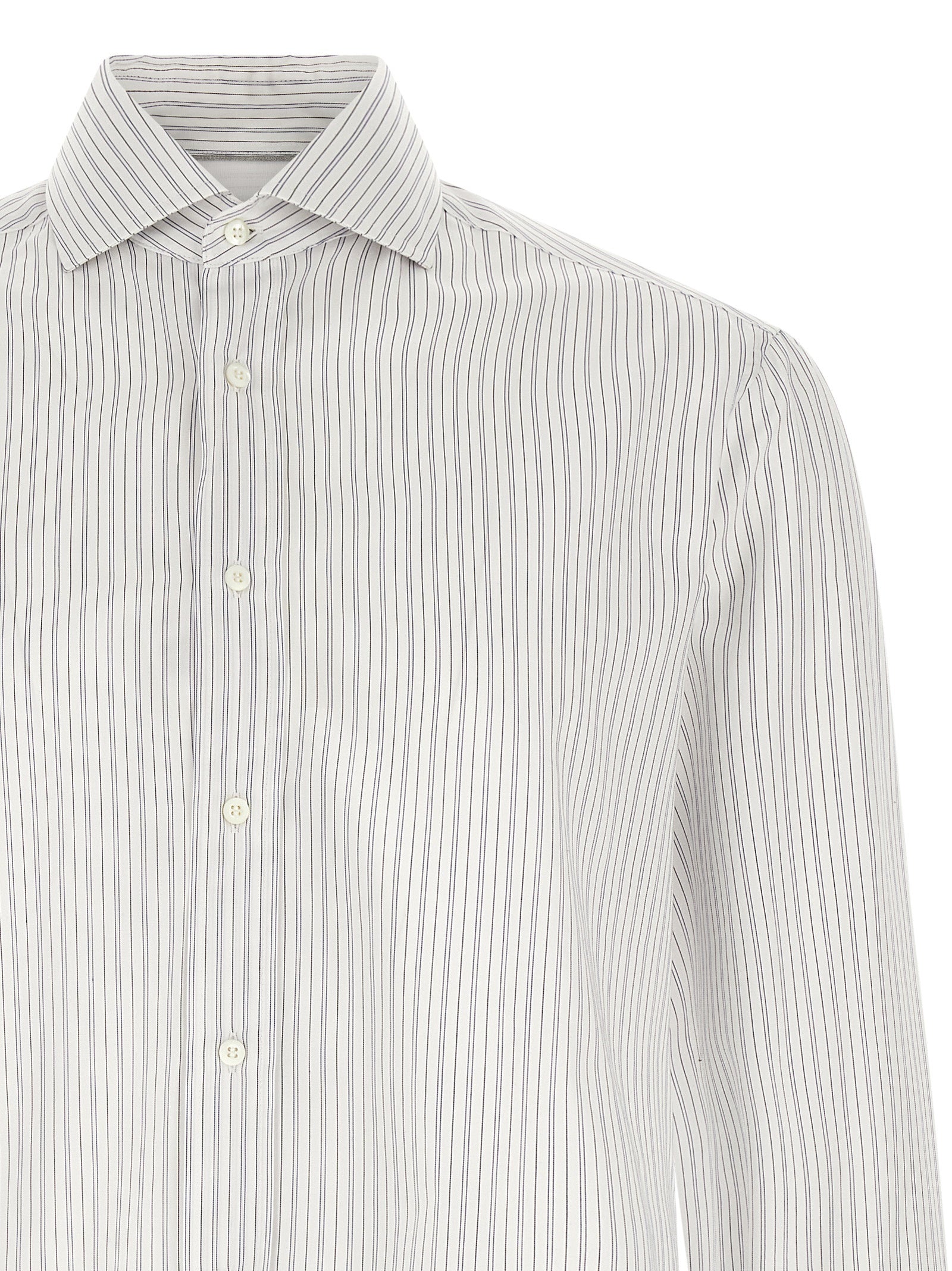 Brunello Cucinelli Blaue Baumwollbluse