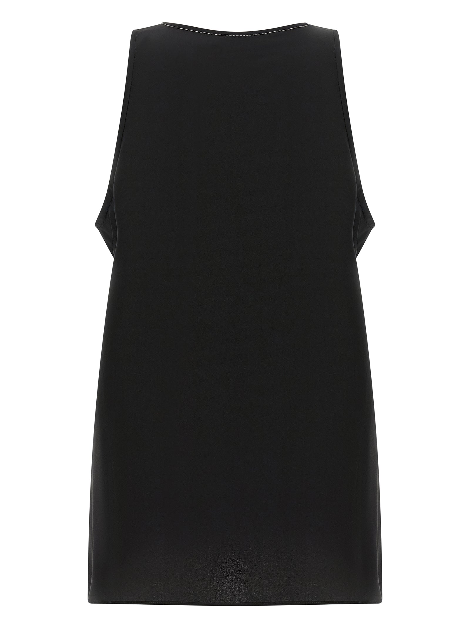 Brunello Cucinelli Seidenhemd in Schwarz