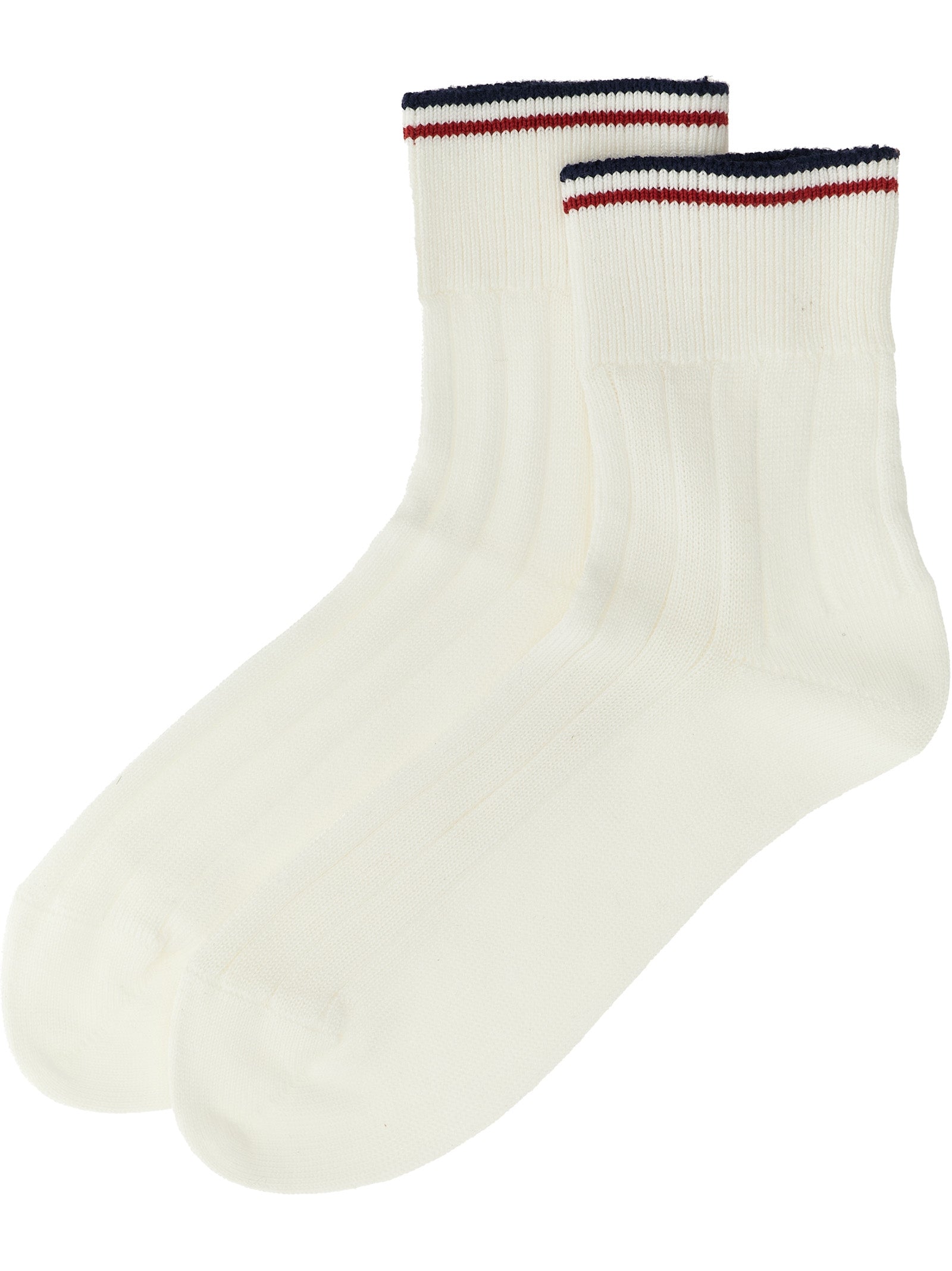 Brunello Cucinelli Weiße Baumwollsocken
