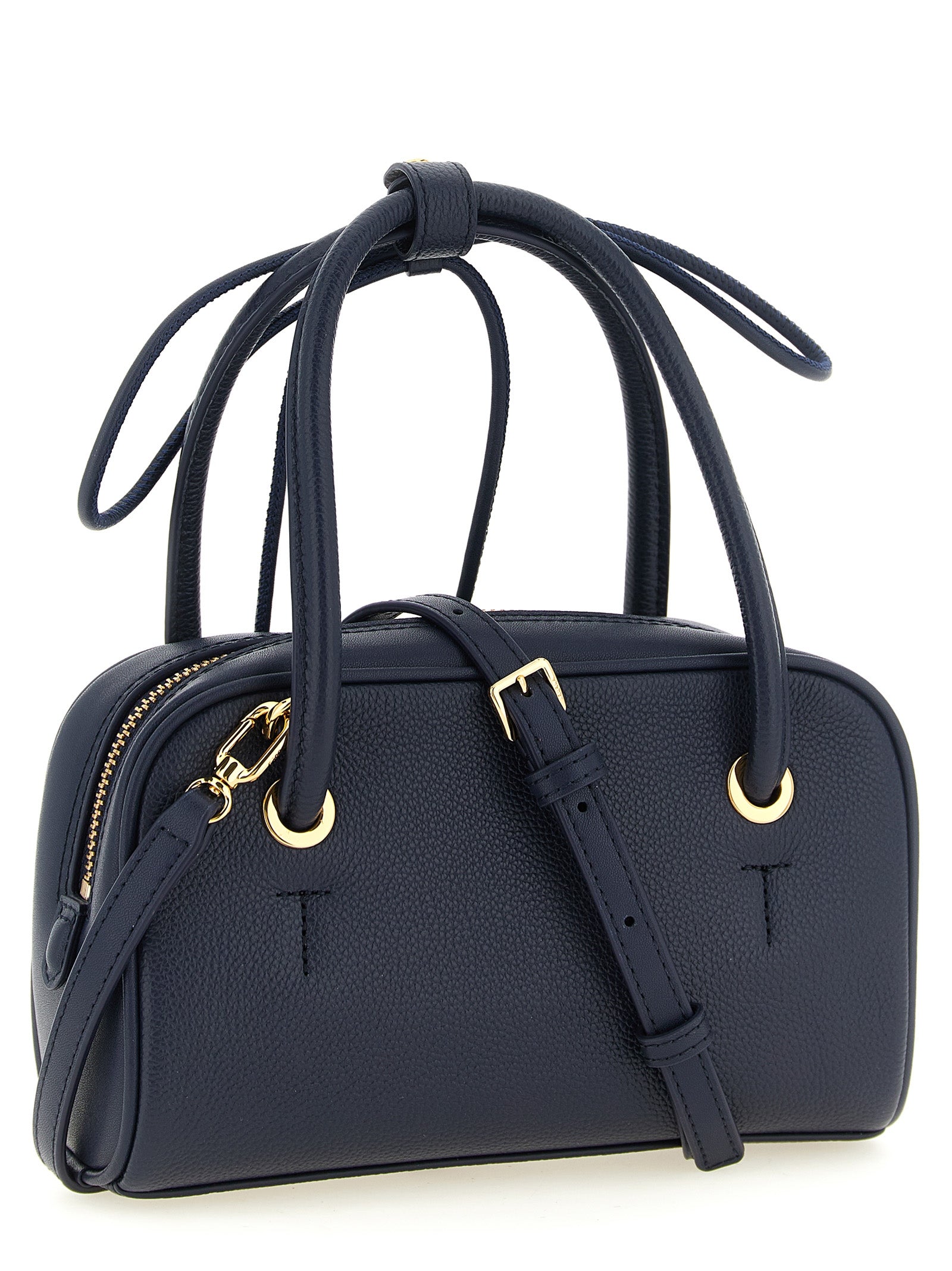 Furla Handtasche aus blauem Kalbsleder