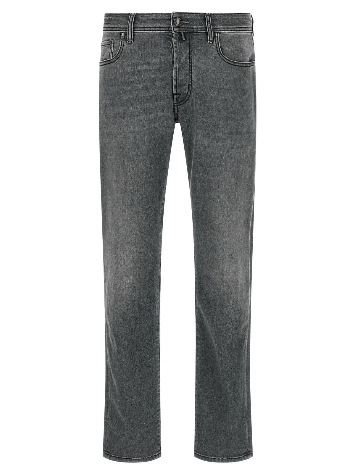 Jacob Cohen Graue Slim Fit Jeans aus Baumwolle