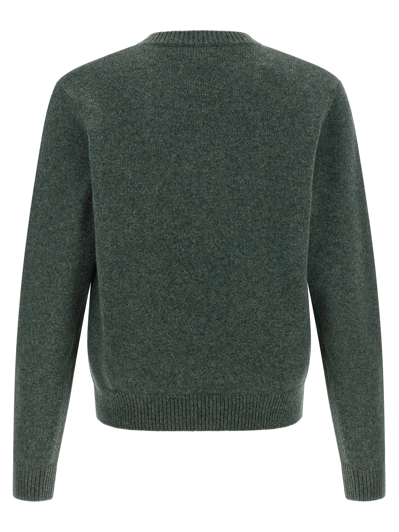 A.P.C. Zweifarbige Wollstrickjacke