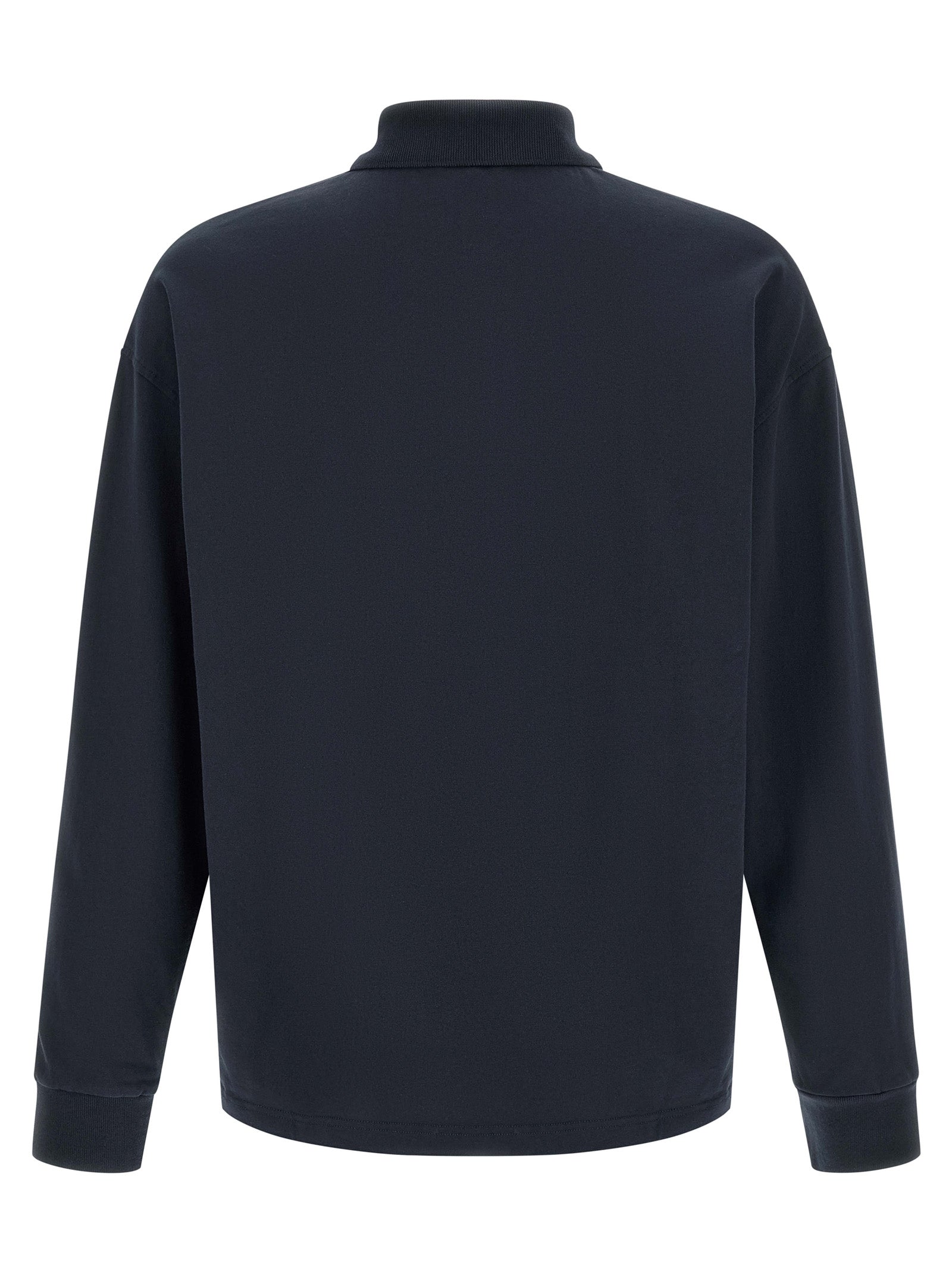 A.P.C. Blaues Baumwoll-Polohemd
