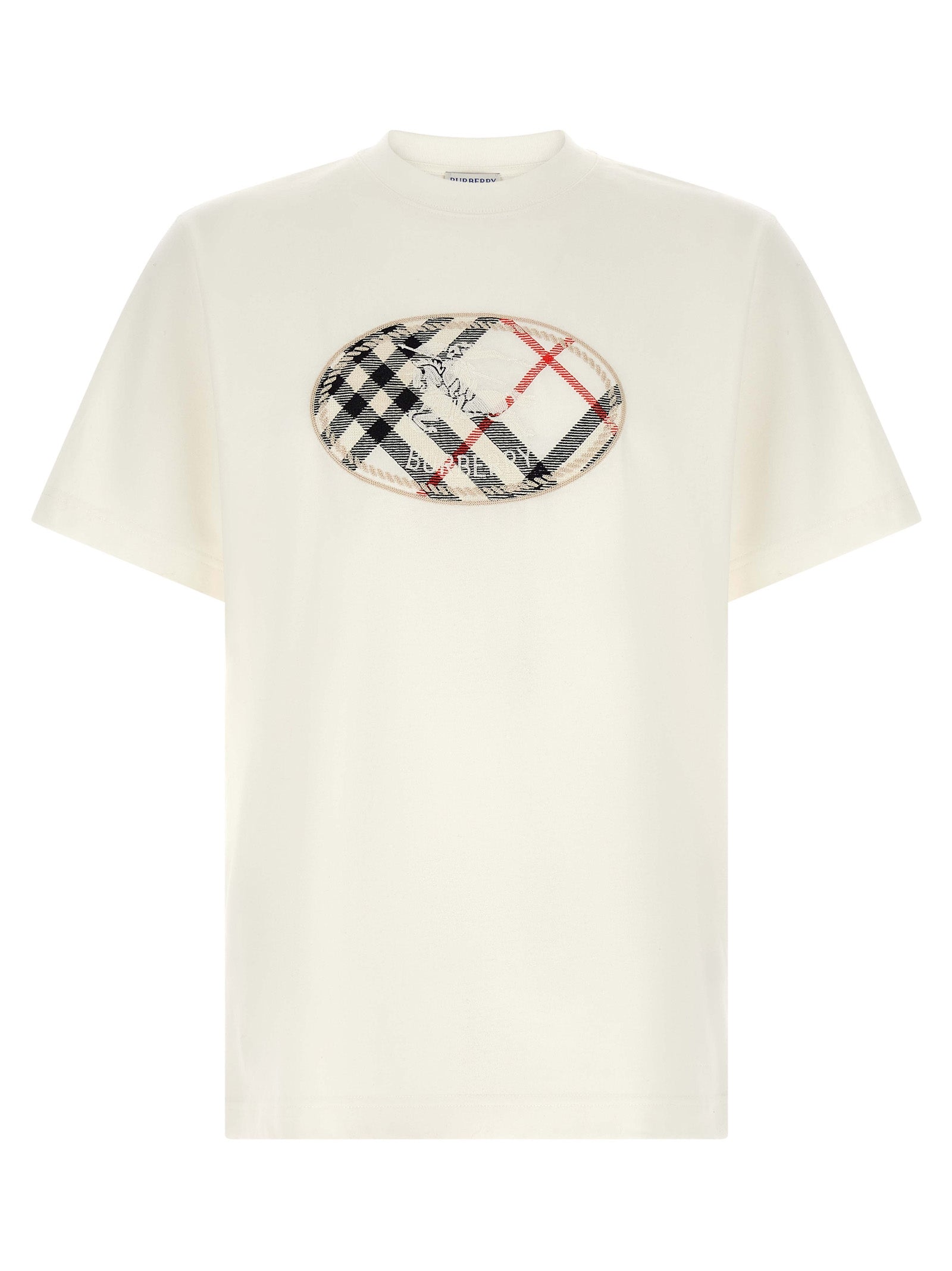 Burberry Weißes Baumwoll-T-Shirt