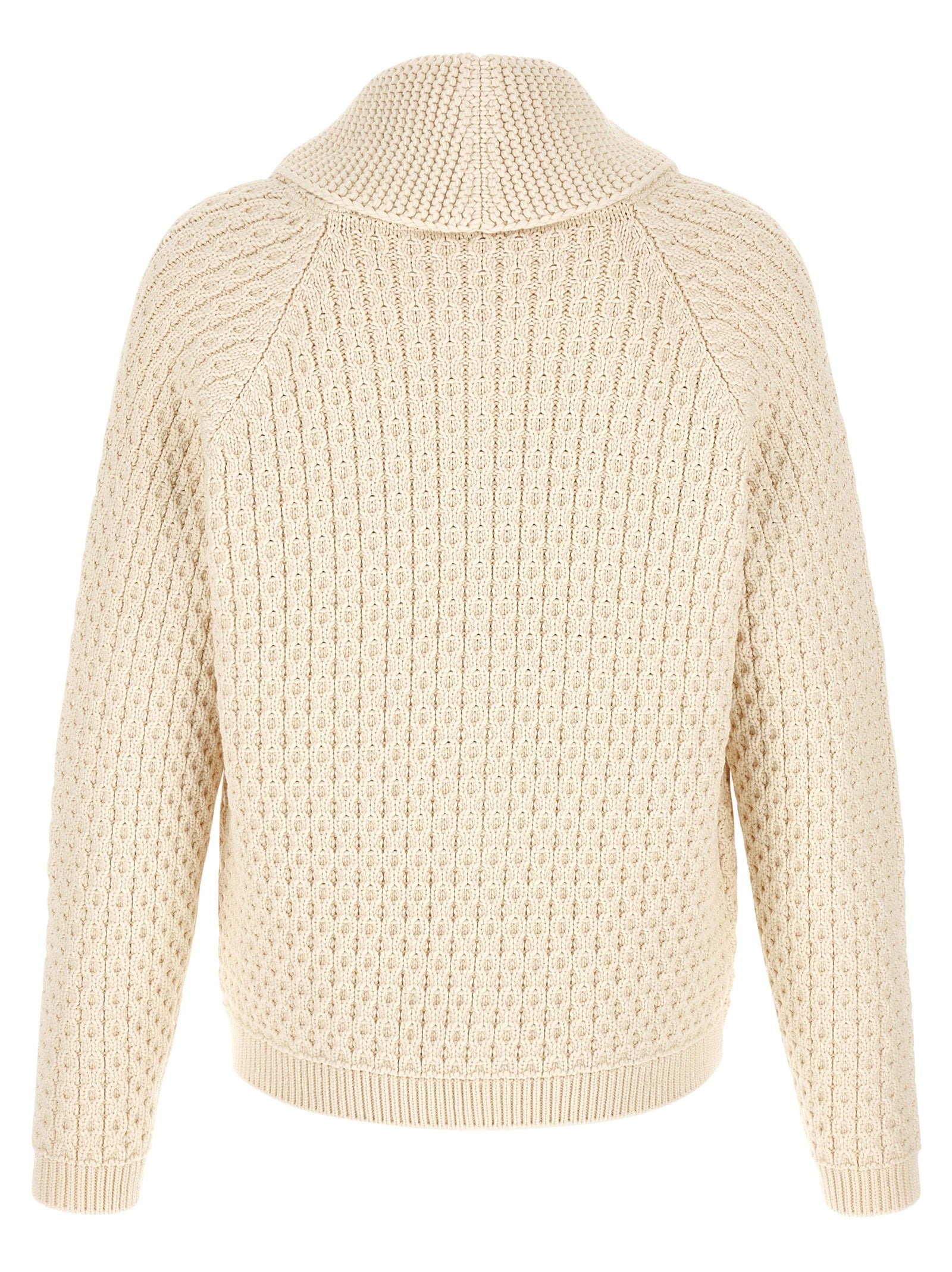 J.W.Anderson Weißer Strickcardigan aus Baumwolle