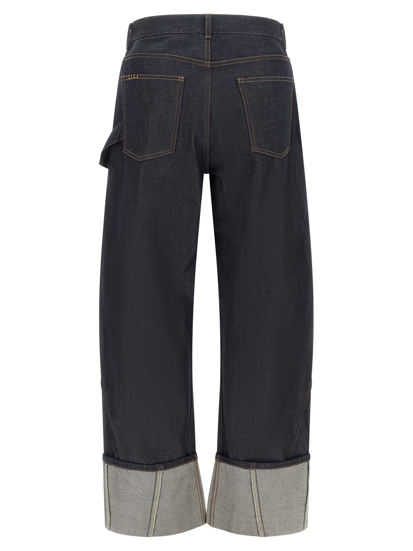 J.W.Anderson Blaue Jeans aus Baumwolle im geraden Schnitt