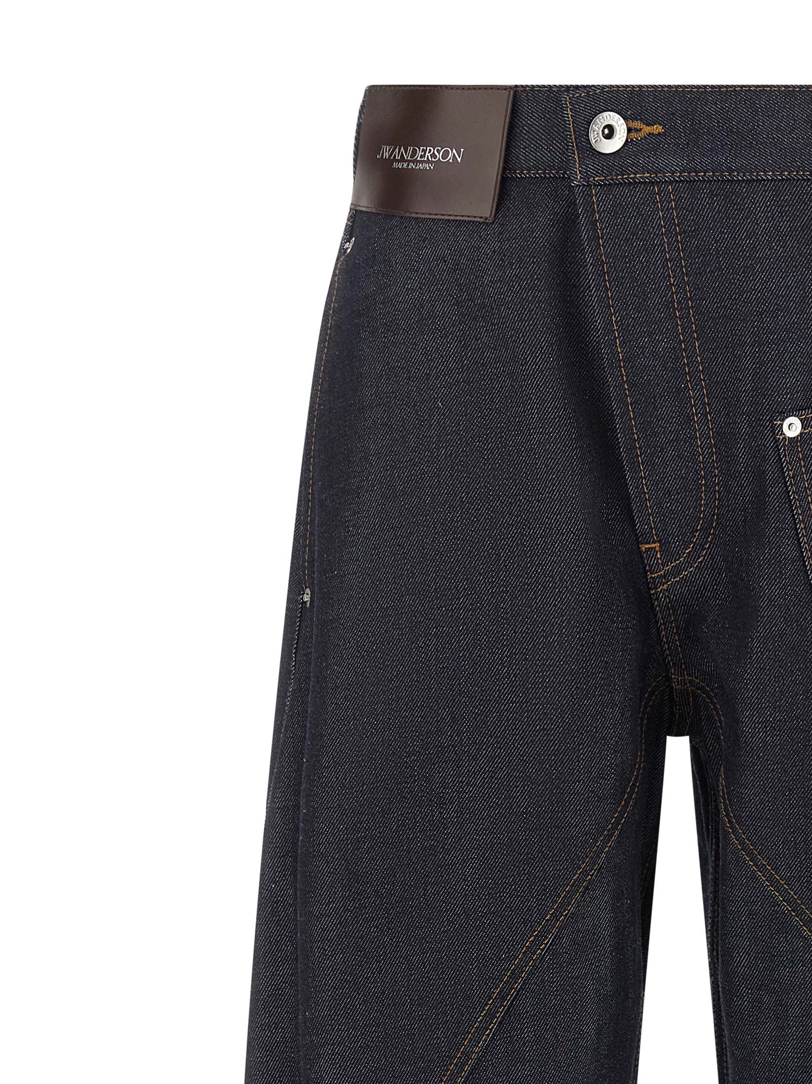 J.W.Anderson Blaue Jeans aus Baumwolle im geraden Schnitt