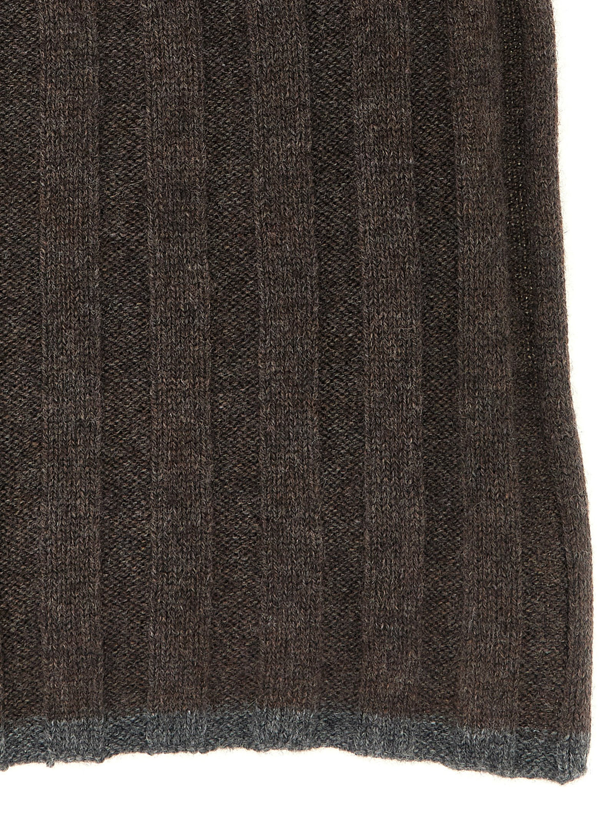 Brunello Cucinelli Brauner Kaschmirschal