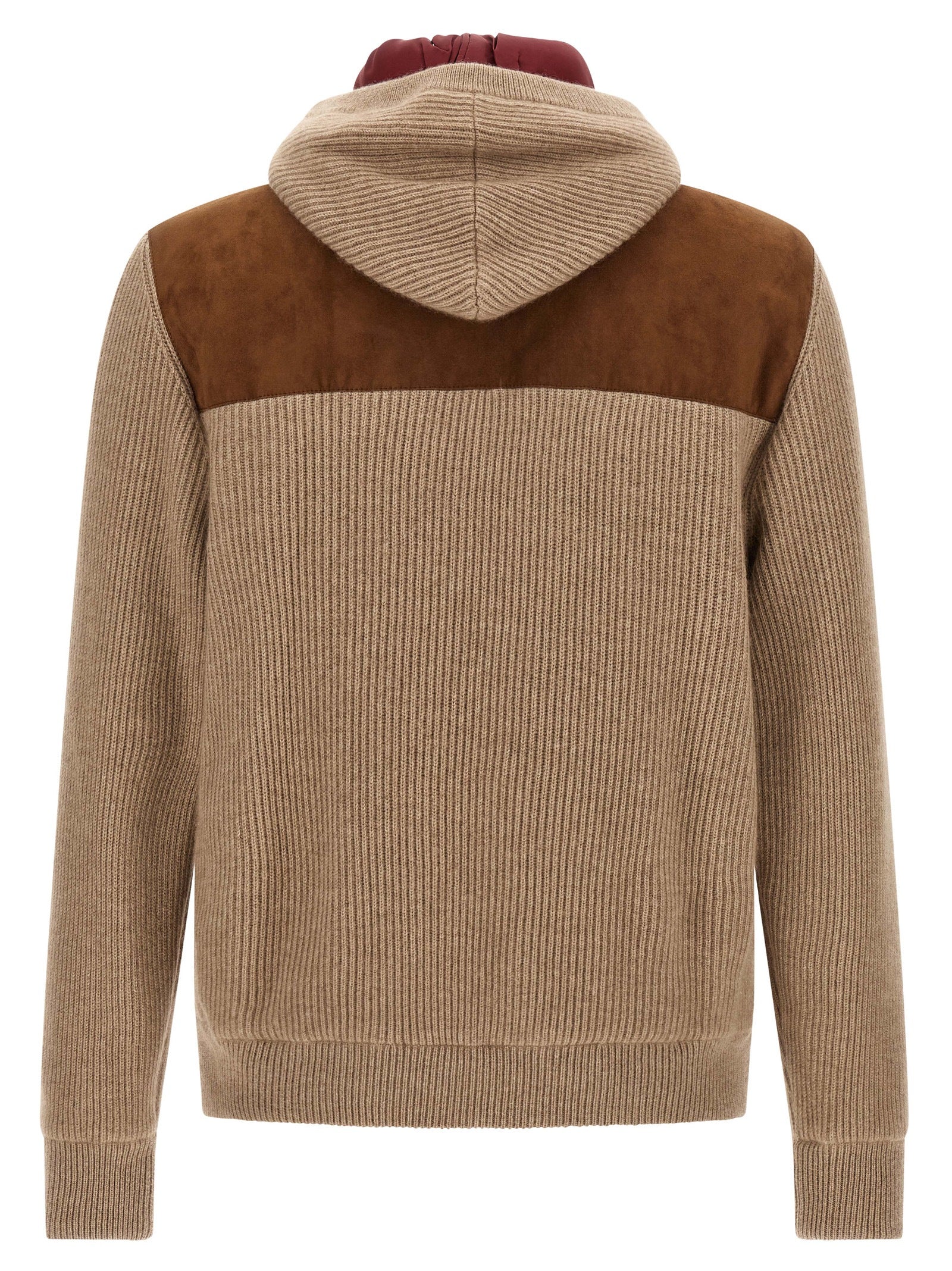 Brunello Cucinelli Brauner Lammleder-Bomber