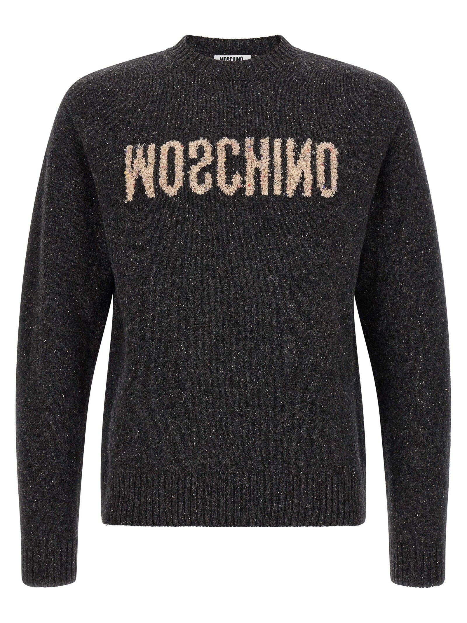 Moschino Grauer Wollcardigan