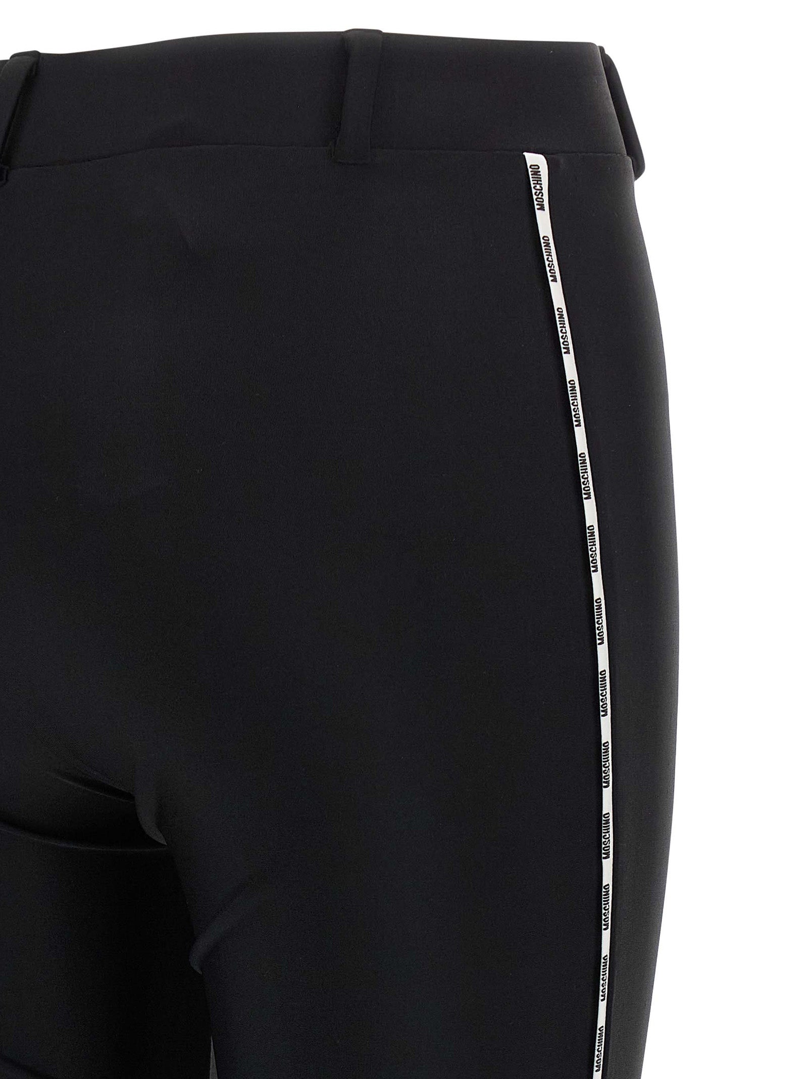 Moschino Bicolor Polyamid-Leggings