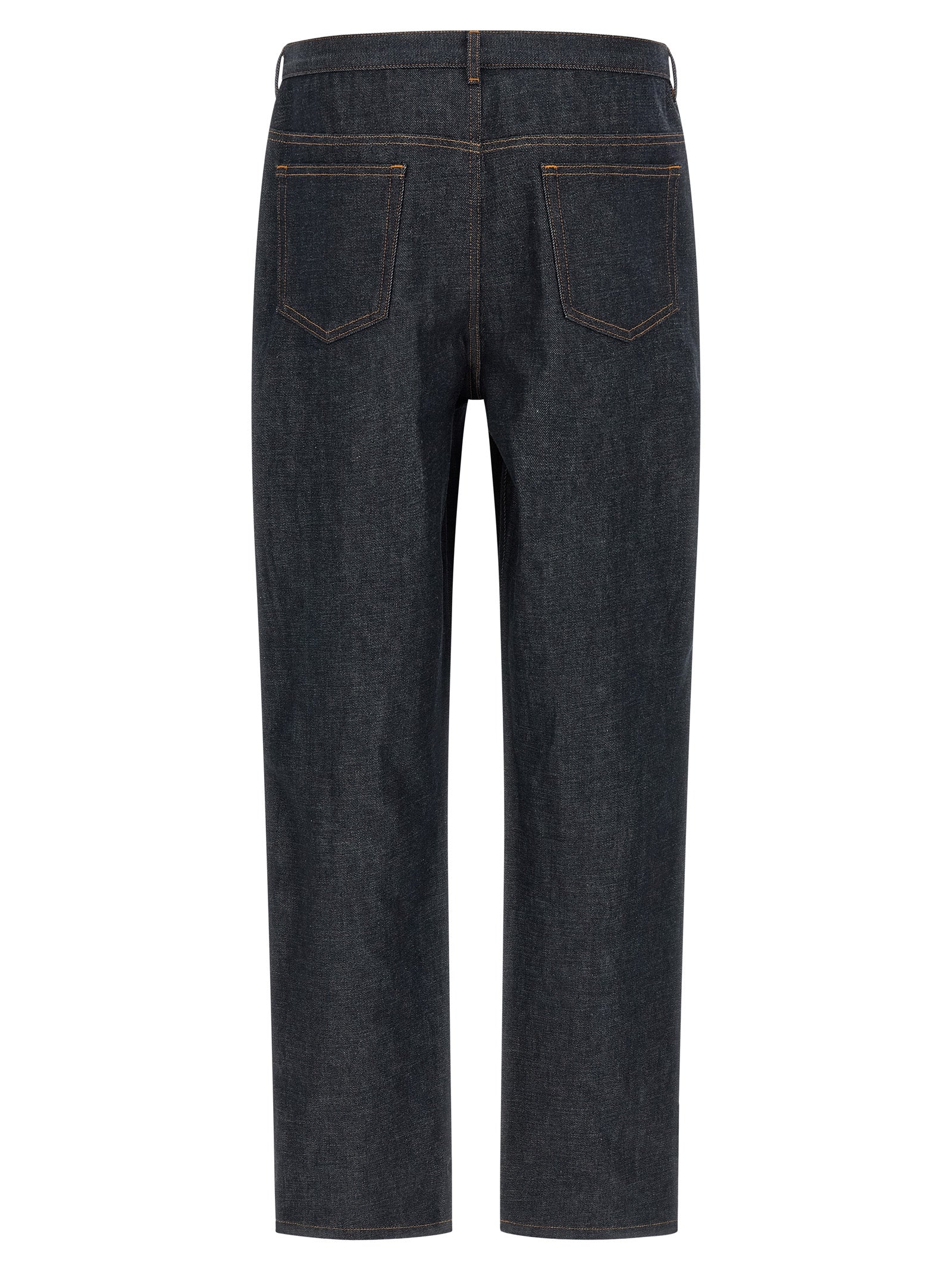 A.P.C. Blaue Baumwolljeans im Relaxed Fit