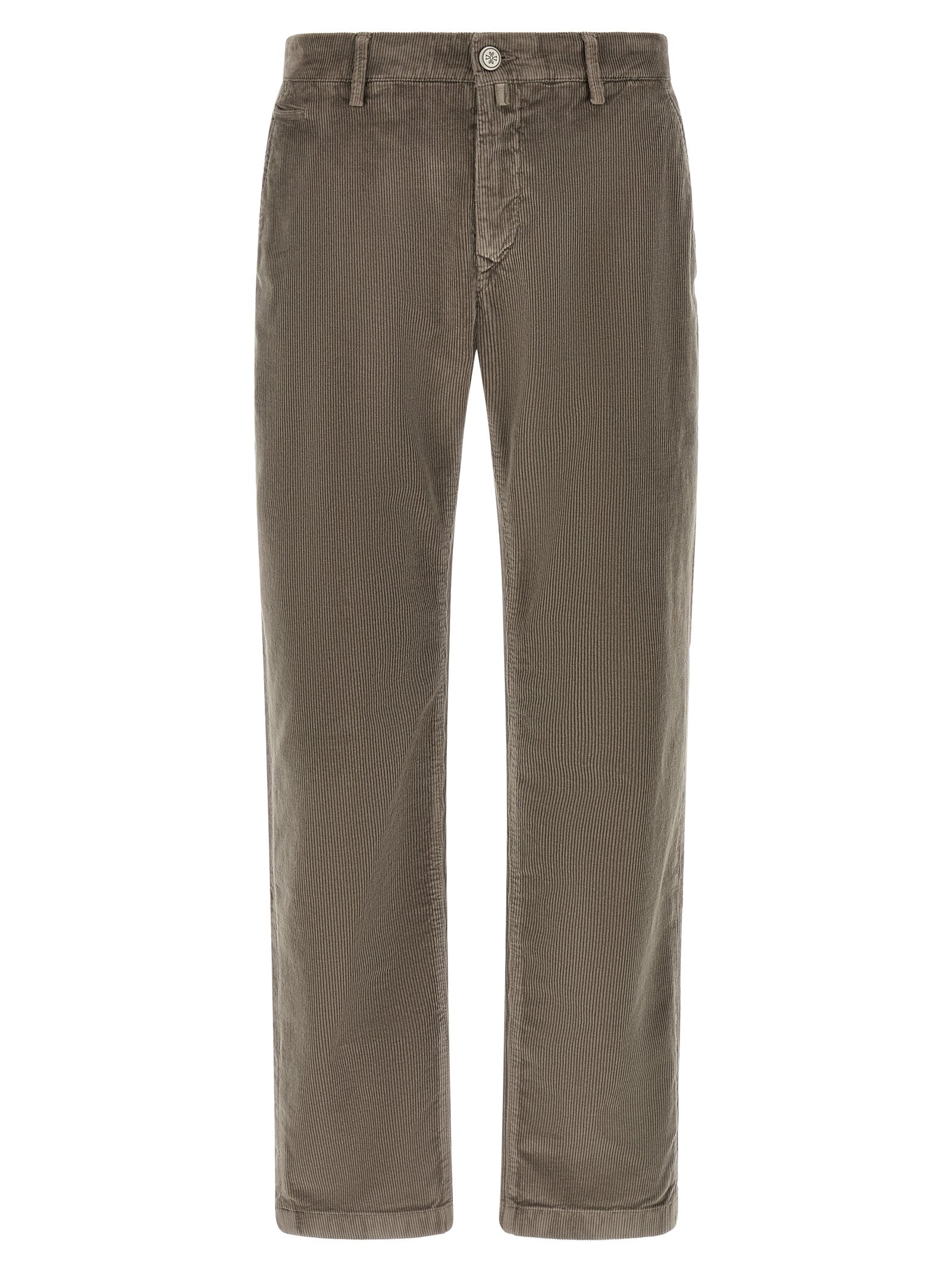 Jacob Cohen Graue Baumwoll-Chino-Hose