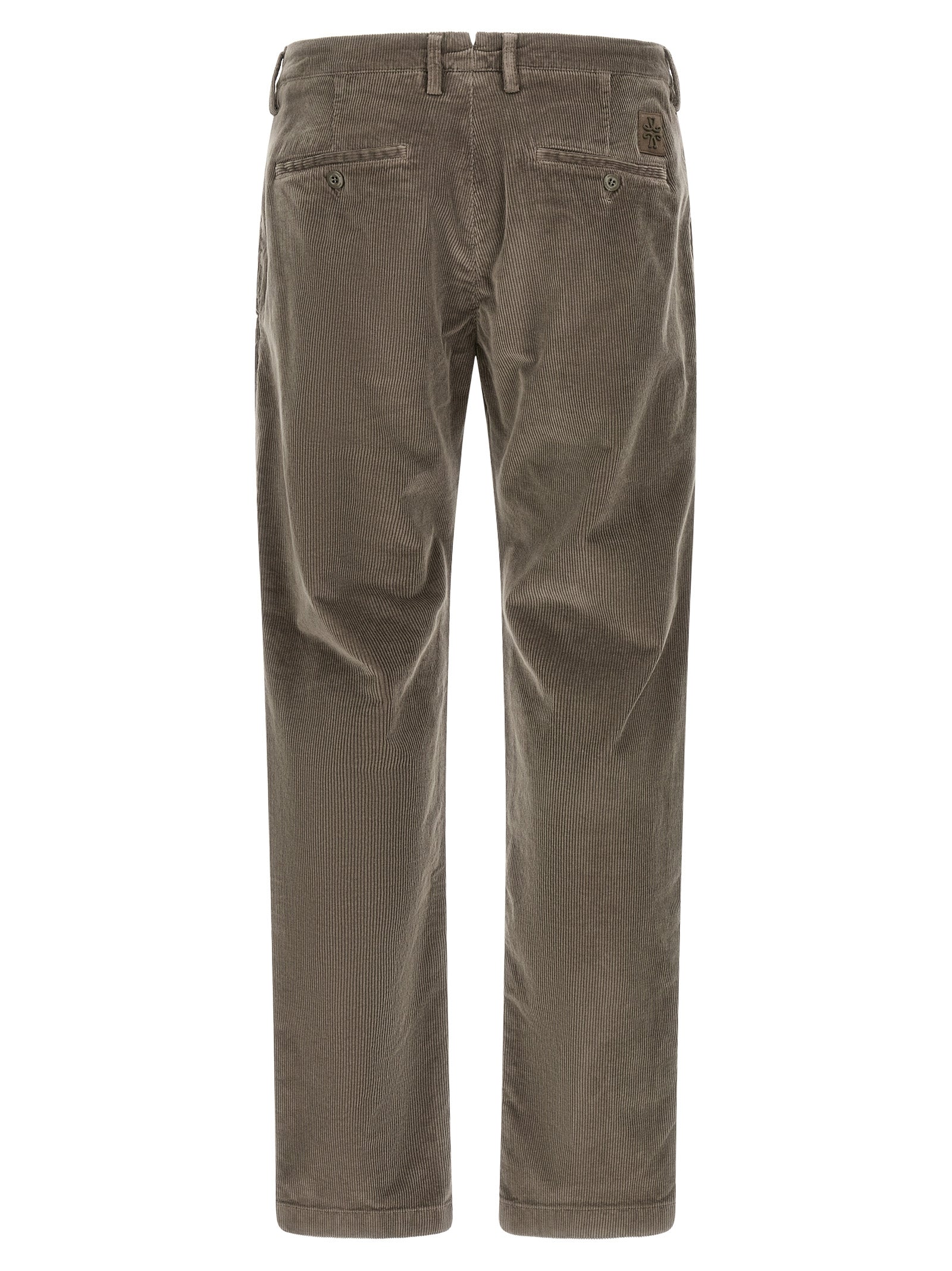 Jacob Cohen Graue Baumwoll-Chino-Hose