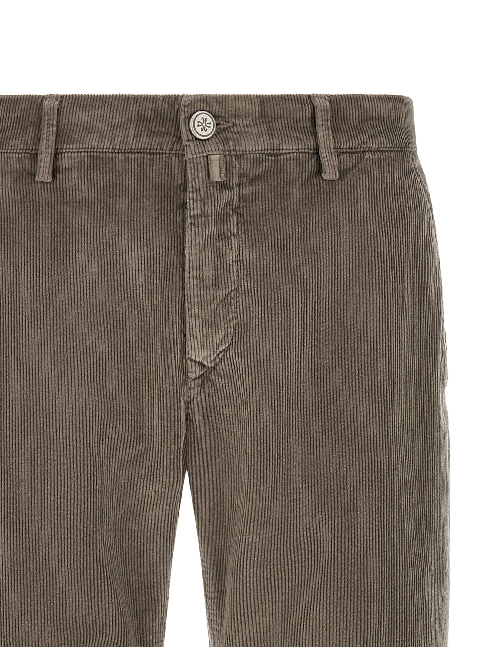Jacob Cohen Graue Baumwoll-Chino-Hose