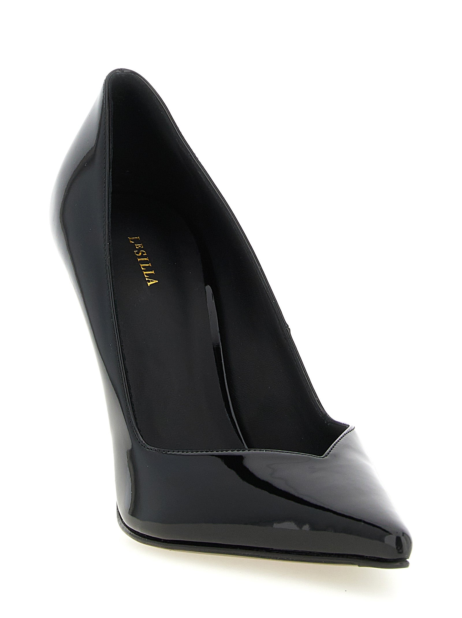 LE SILLA Schwarze High Heel Pumps aus Polyethylen