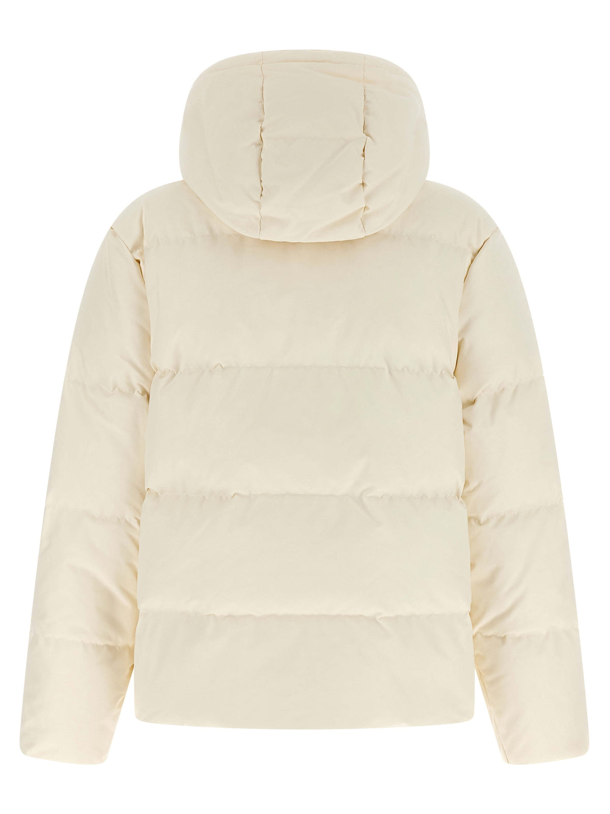 Polo Ralph Lauren Weiße Polyester-Jacke in voller Länge