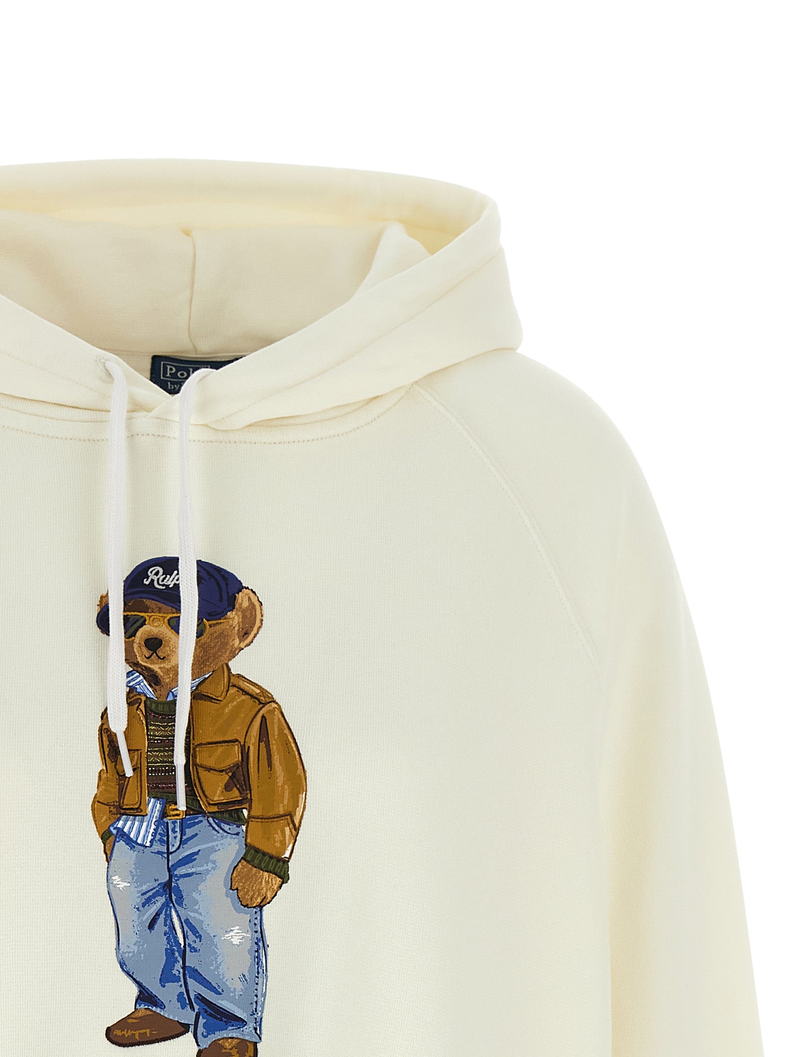 Polo Ralph Lauren Weißes Baumwoll-Sweatshirt