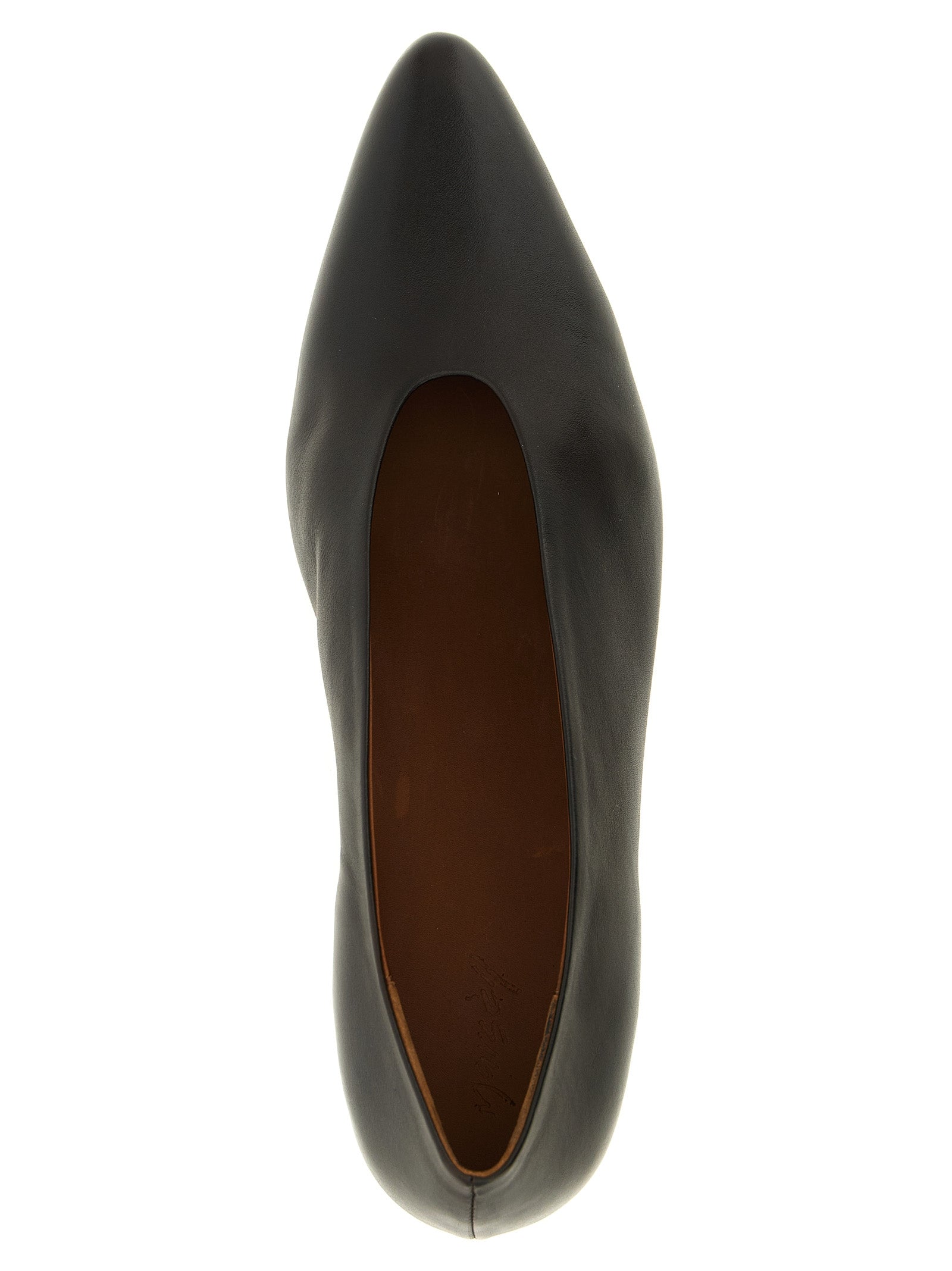 Marsell Braune Pumps aus Kalbsleder mit mittlerem Absatz