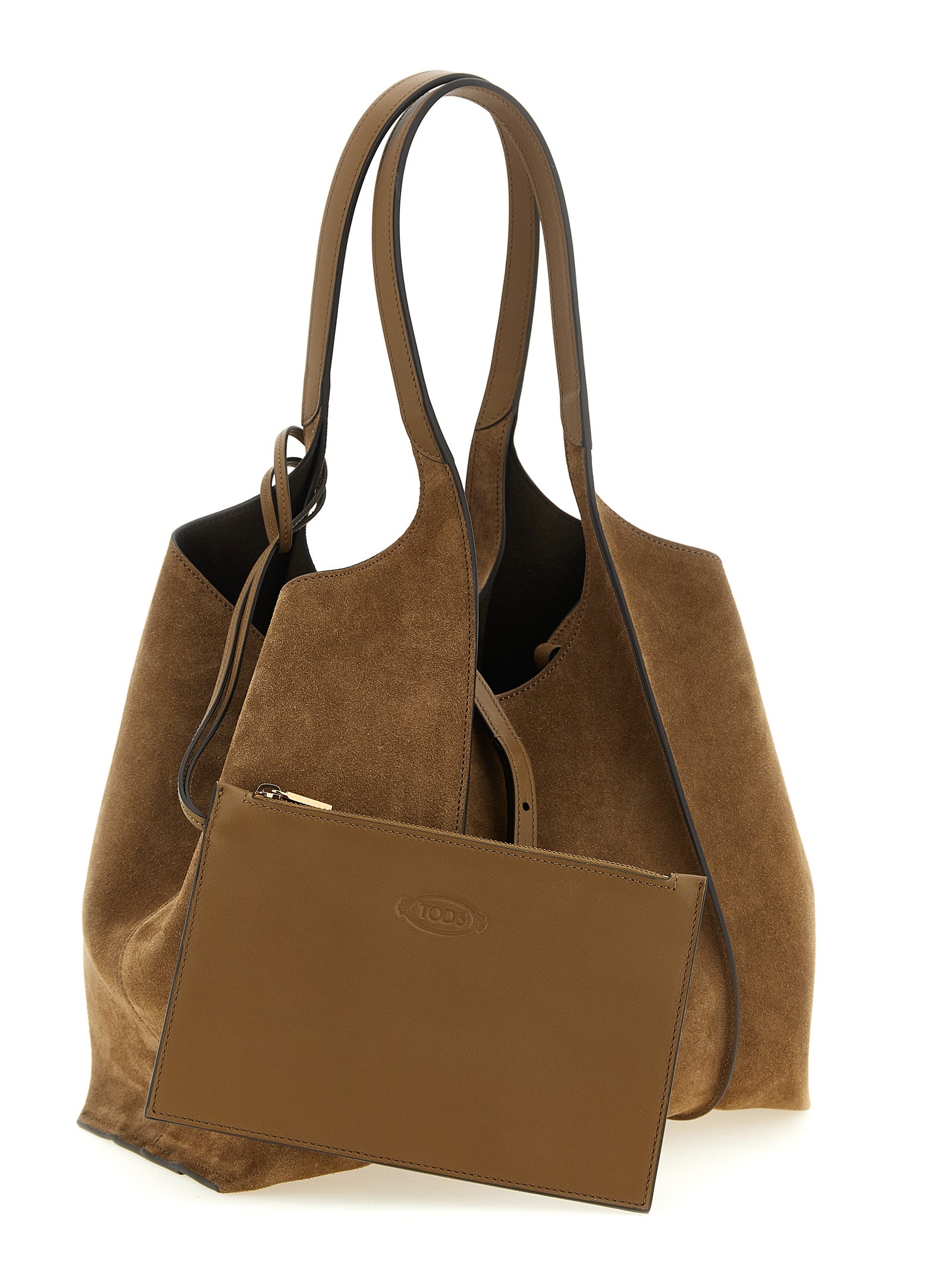 Tod's Braune Kalbsleder-Tote Bag