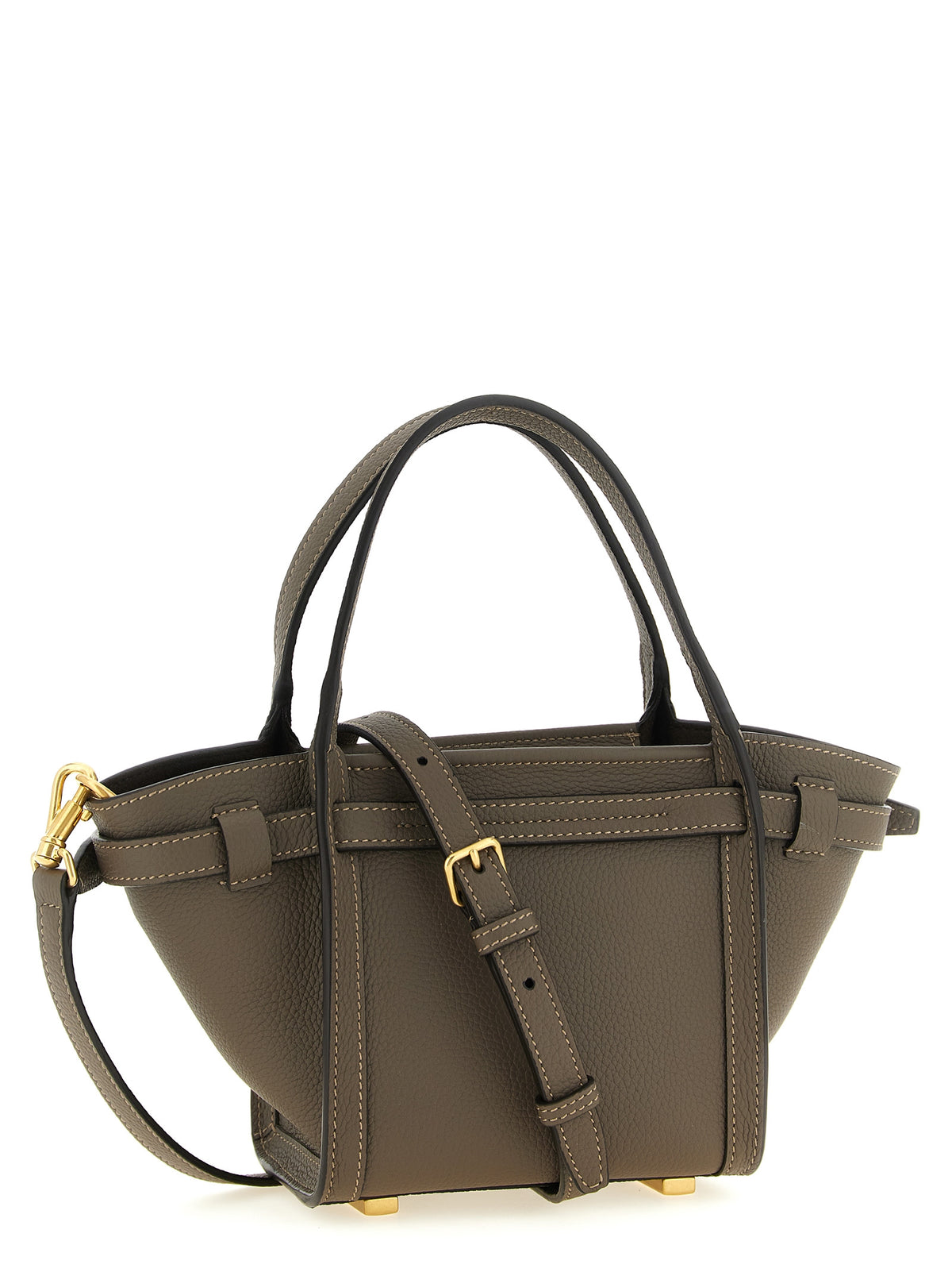 Tod's Graue Kalbsleder-Tote Bag