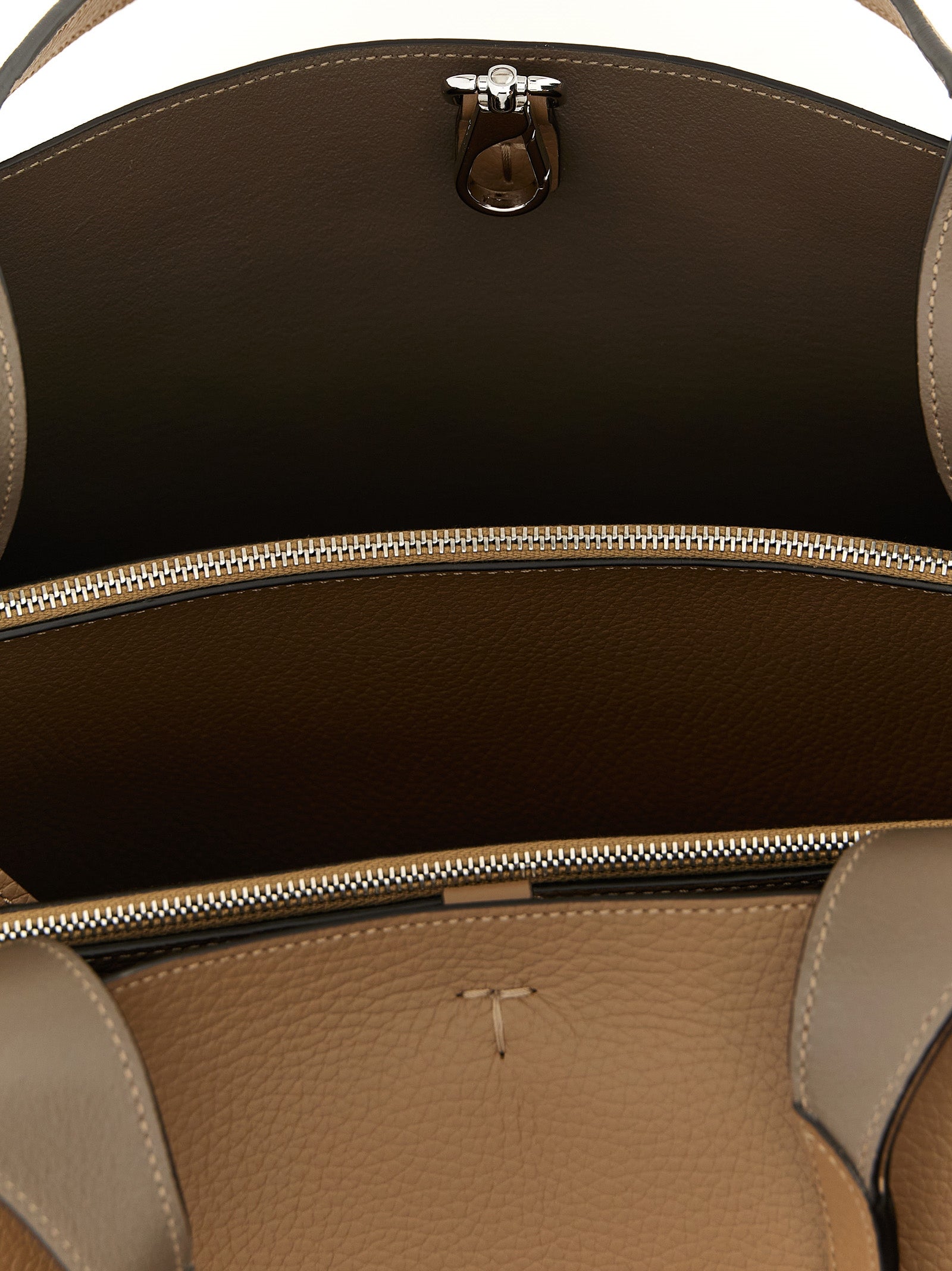Tod's Braune Kalbsleder-Tote Bag